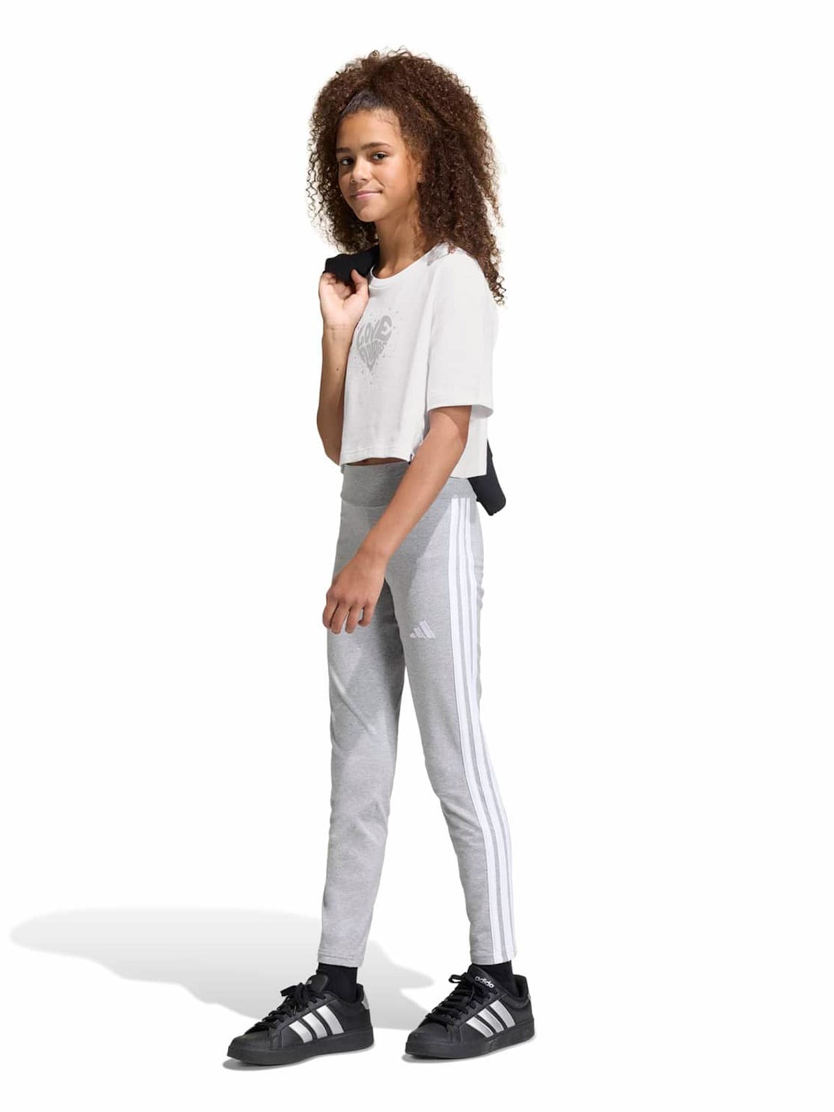 CAMISETA CORTA NIÑA ADIDAS EVERYDAY GLAM - 2