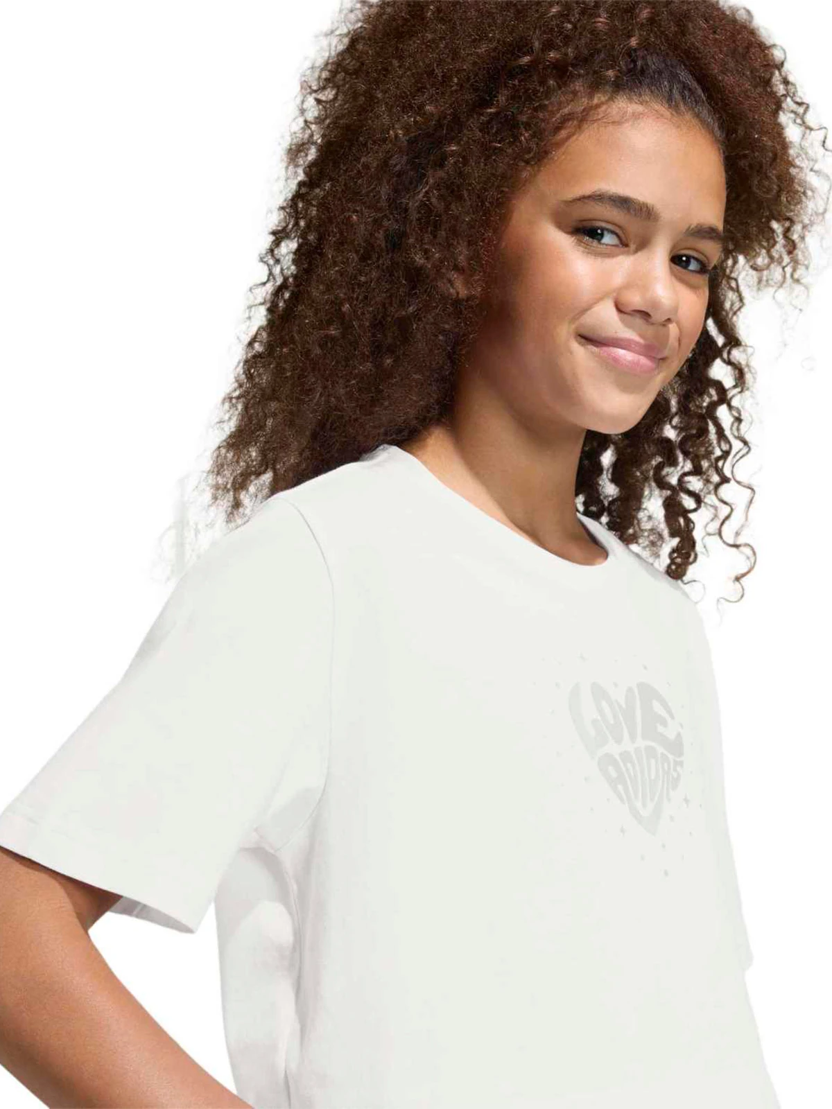 CAMISETA CORTA NIÑA ADIDAS EVERYDAY GLAM - 3