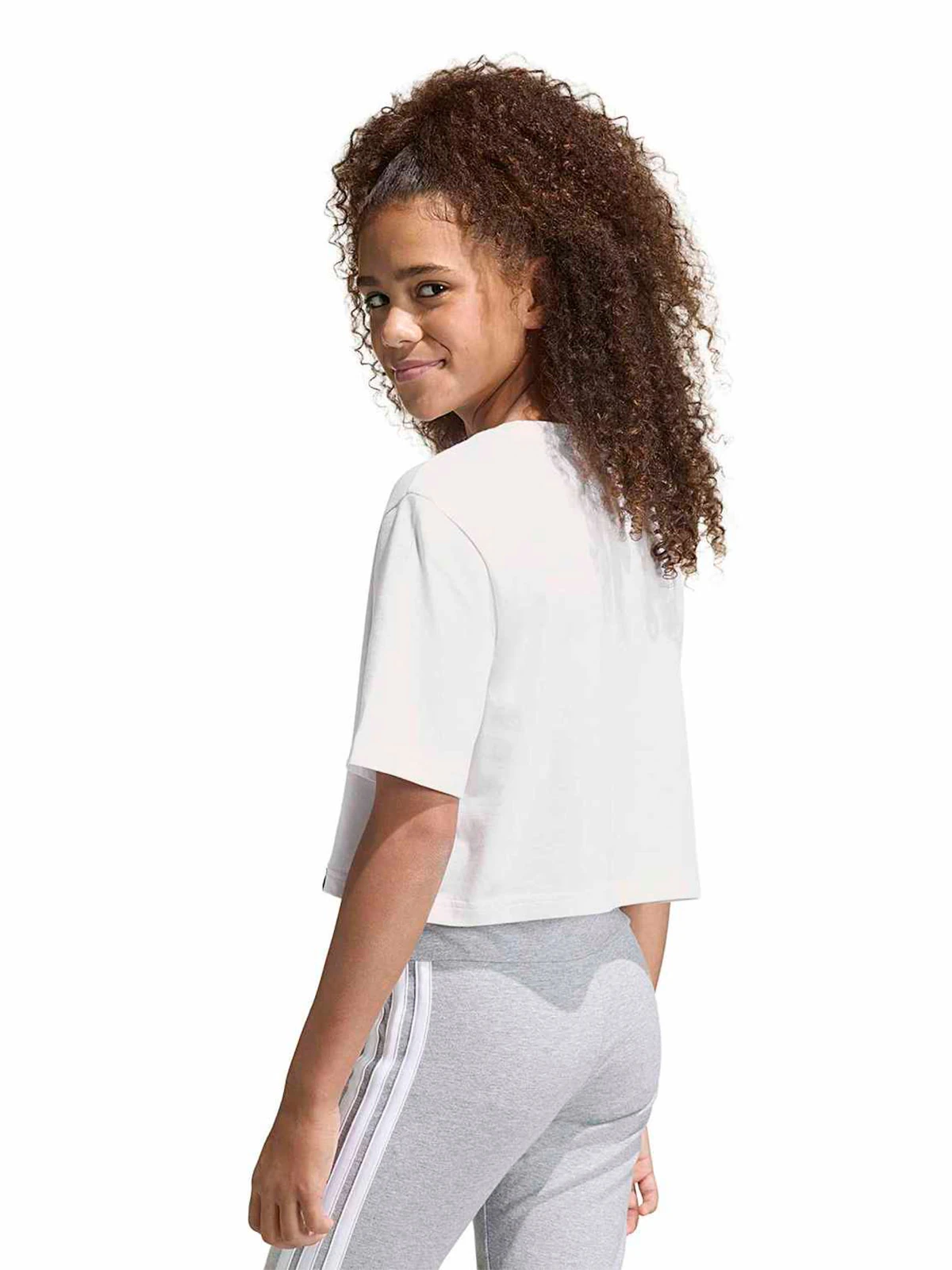 CAMISETA CORTA NIÑA ADIDAS EVERYDAY GLAM - 4