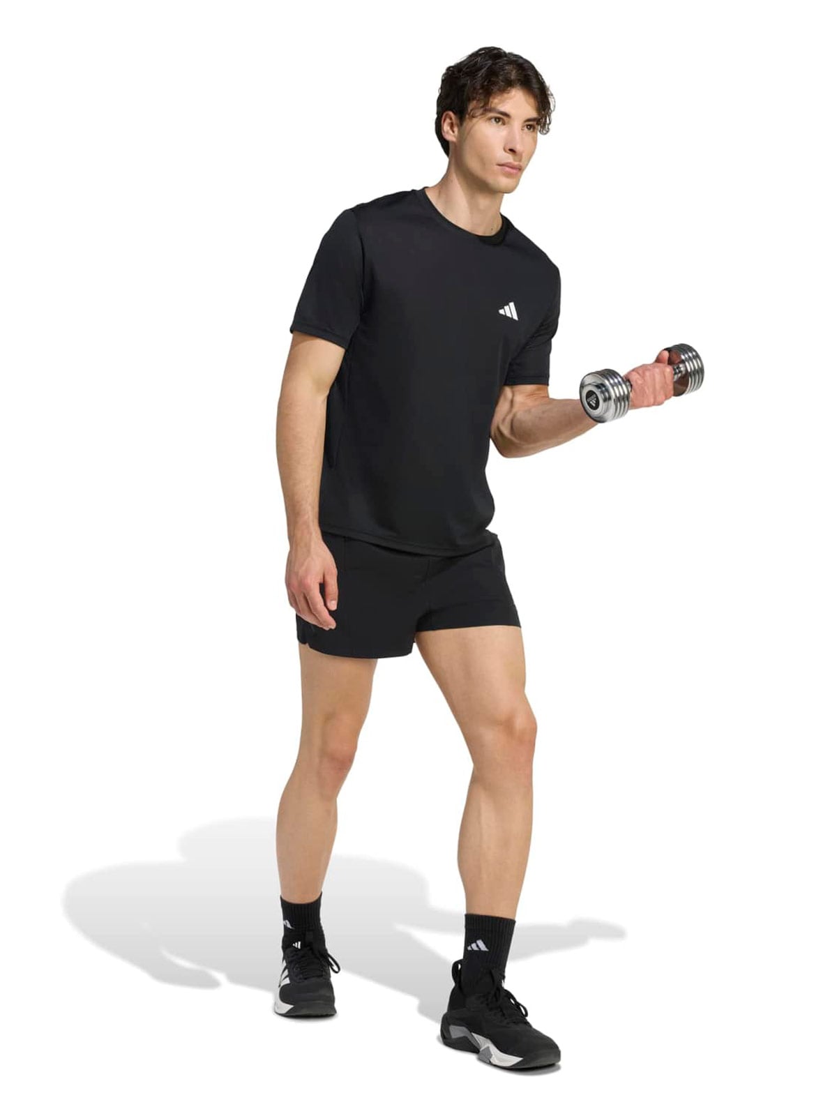 CAMISETA MANGA CORTA WORKOUT ESSENTIALS BASE HOMBRE ADIDAS - 2