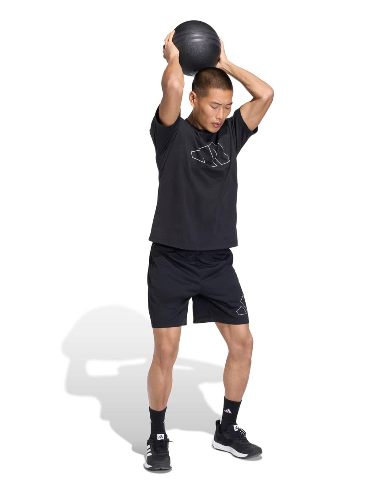 POLO MANGA CORTA HOMBRE WORKOUT ESSENTIALS FEELREADY LOGO T-SHIRT ADIDAS - 2