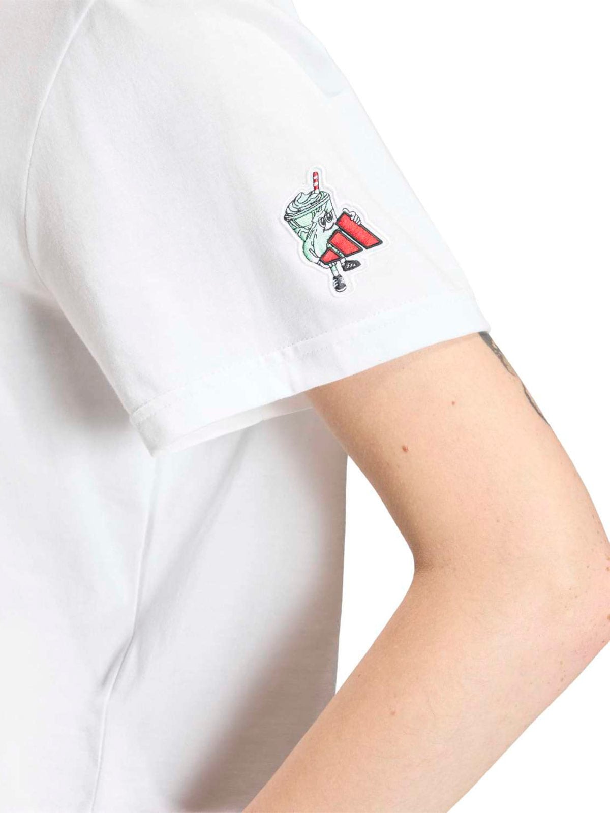 POLO CORTO GRAPHIC FOOD HOLGADO MUJER ADIDAS - 4