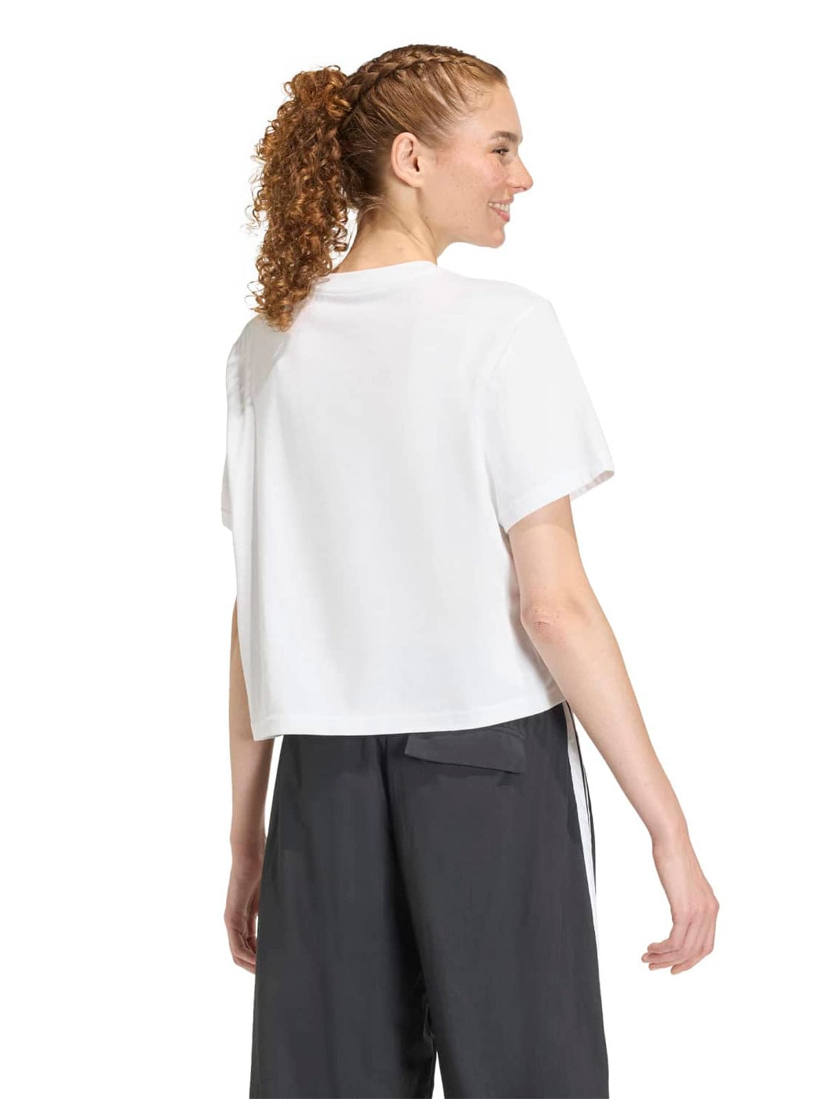 POLO CORTO GRAPHIC FOOD HOLGADO MUJER ADIDAS - 5