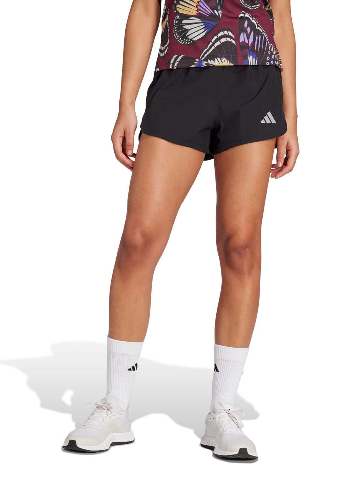 SHORT DE ENTRENAMIENTO MUJER ADIDAS TEJIDO RACER PACER - 1