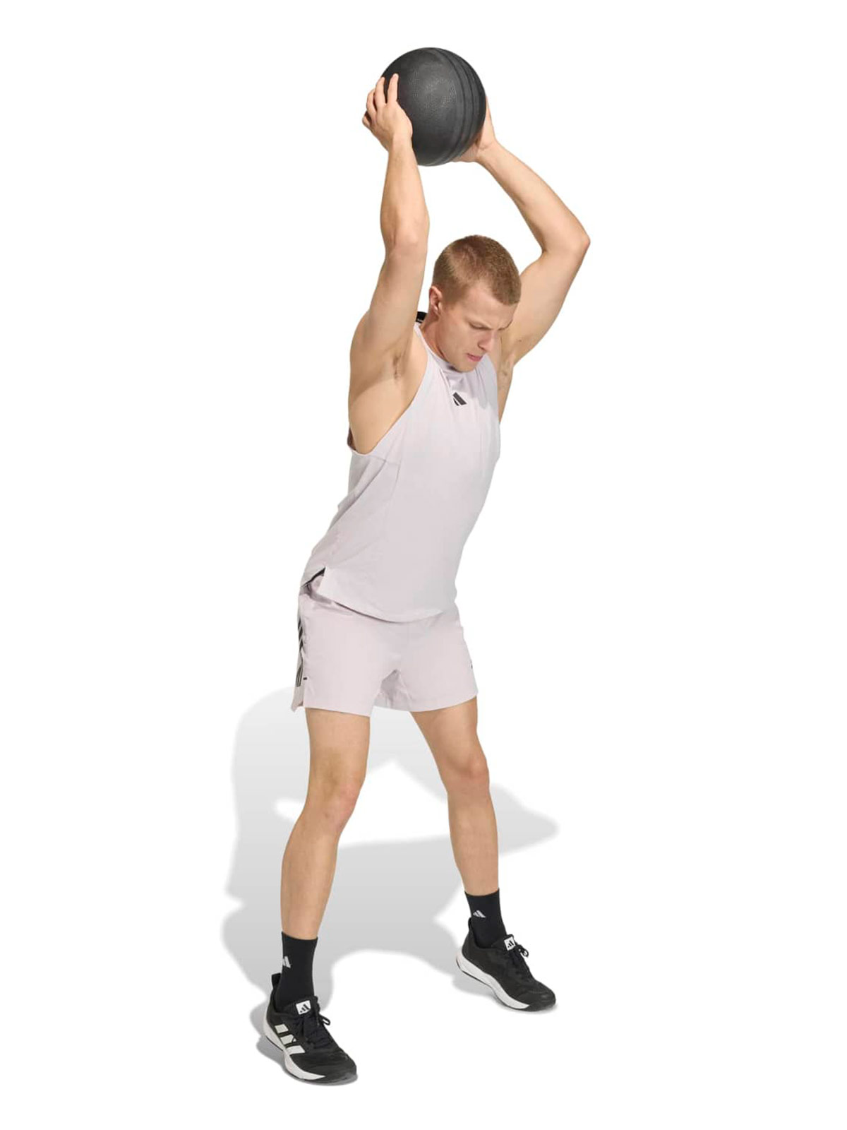 POLERA ENTRENAMIENTO HOMBRE ADIDAS PÚRPURA - 6