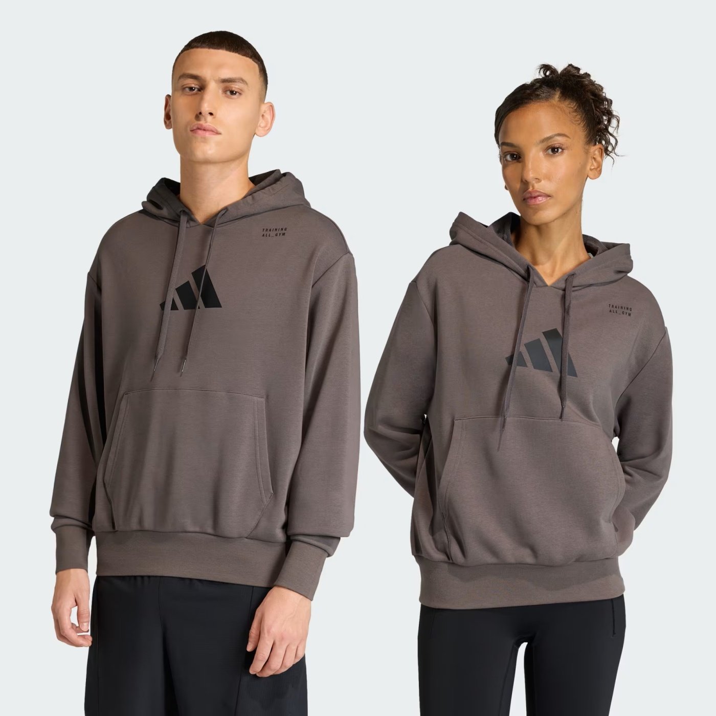 POLERA CON CAPUCHA ADIDAS UNISEX - 3