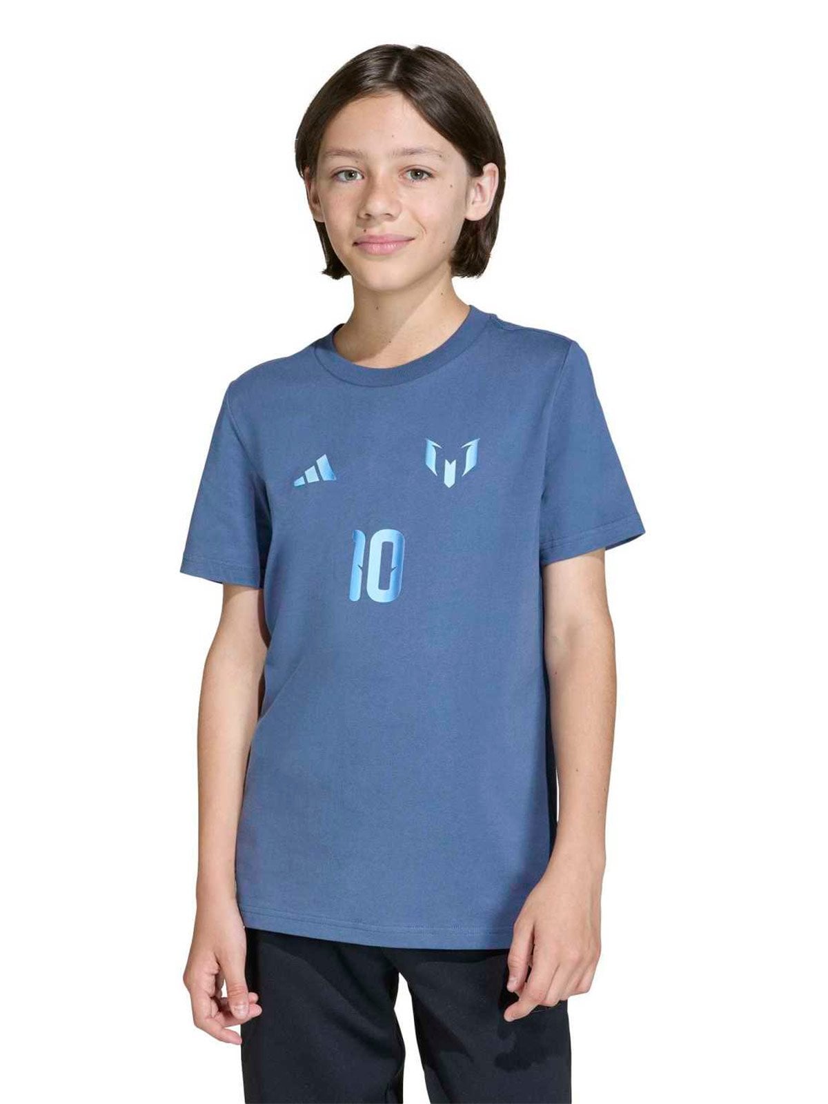 POLO MANGA CORTA HOMBRE ADIDAS AZUL - 1