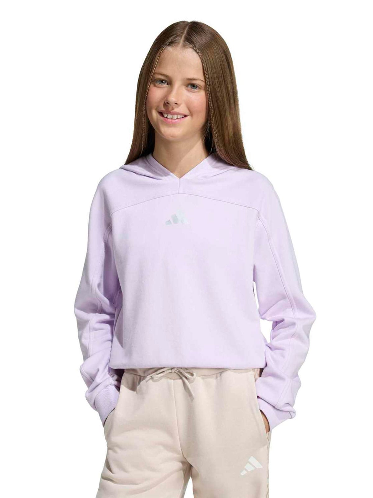 POLERA CORTA NIÑA ADIDAS HOLIDAY GLAM - 1