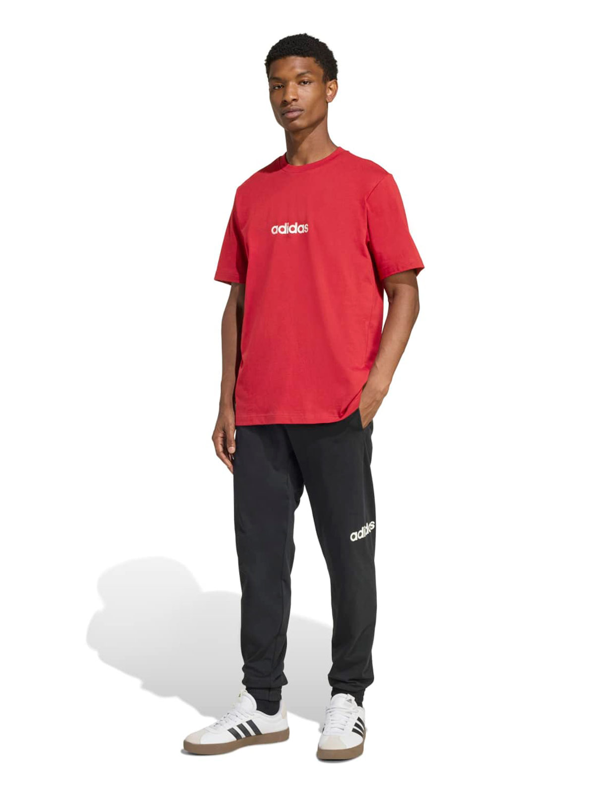 POLO JERSEY HOMBRE ADIDAS ESSENTIALS LINEAR - 3