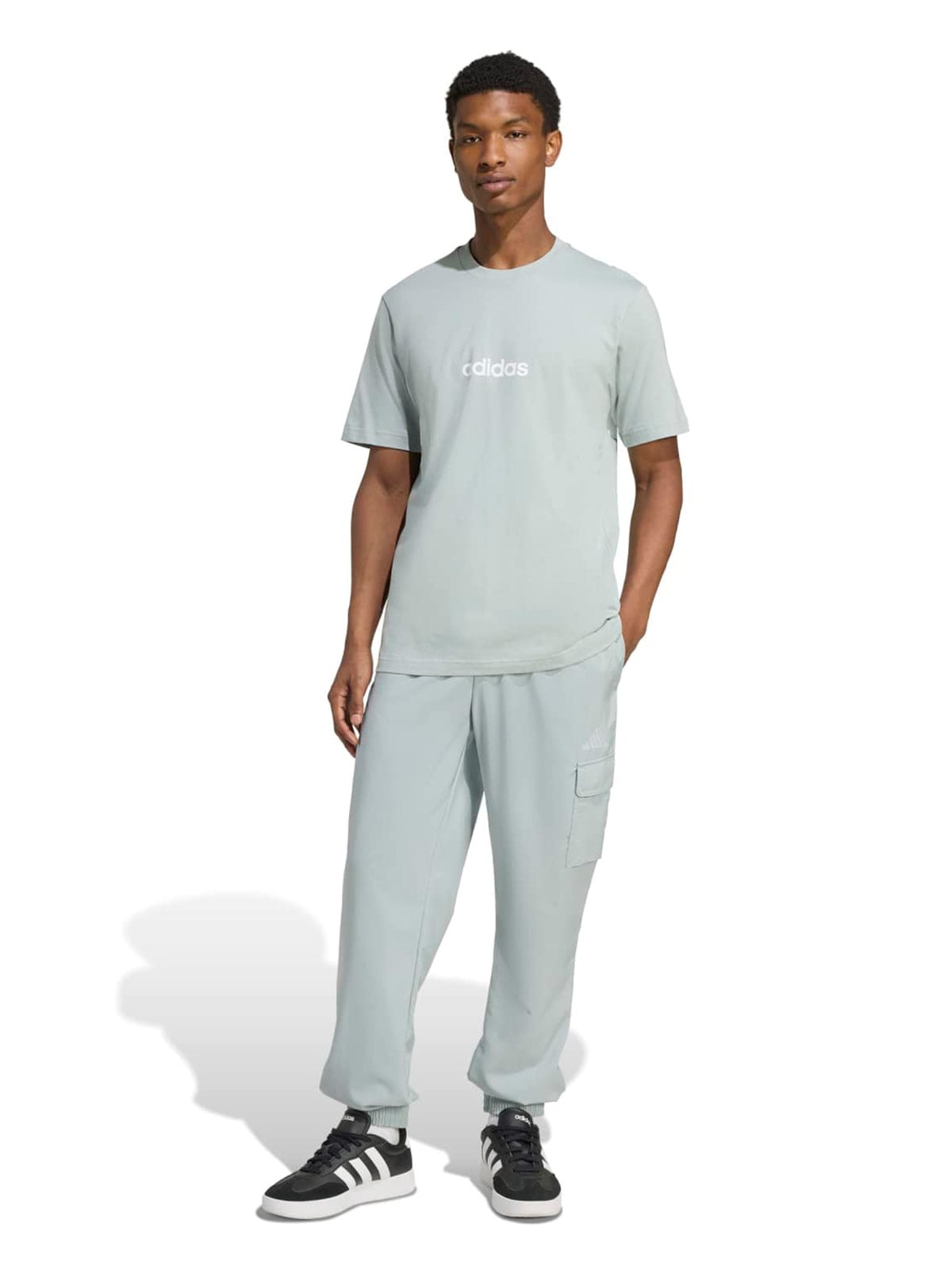 POLO JERSEY HOMBRE ADIDAS ESSENTIALS LINEAR SINGLE - 3