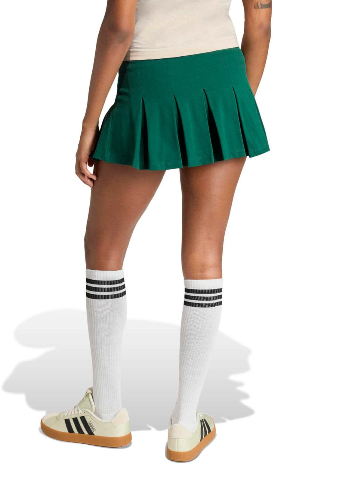 FALDA CORTA MUJER ADIDAS VERDE - 2