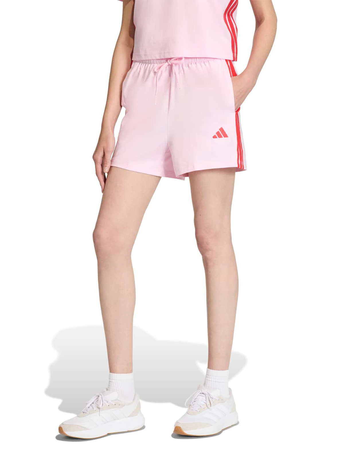 SHORTS MUJER ALGODÓN ADIDAS ESSENTIALS 3 - 1
