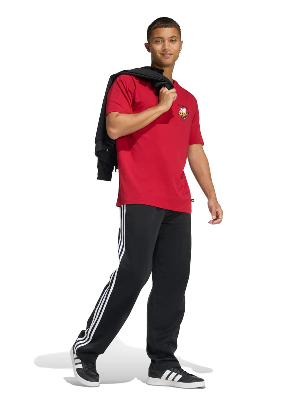 CAMISETA MANGA CORTA ALGODÓN HOMBRE ADIDAS SNACK COOKIE GRAPHIC - 3