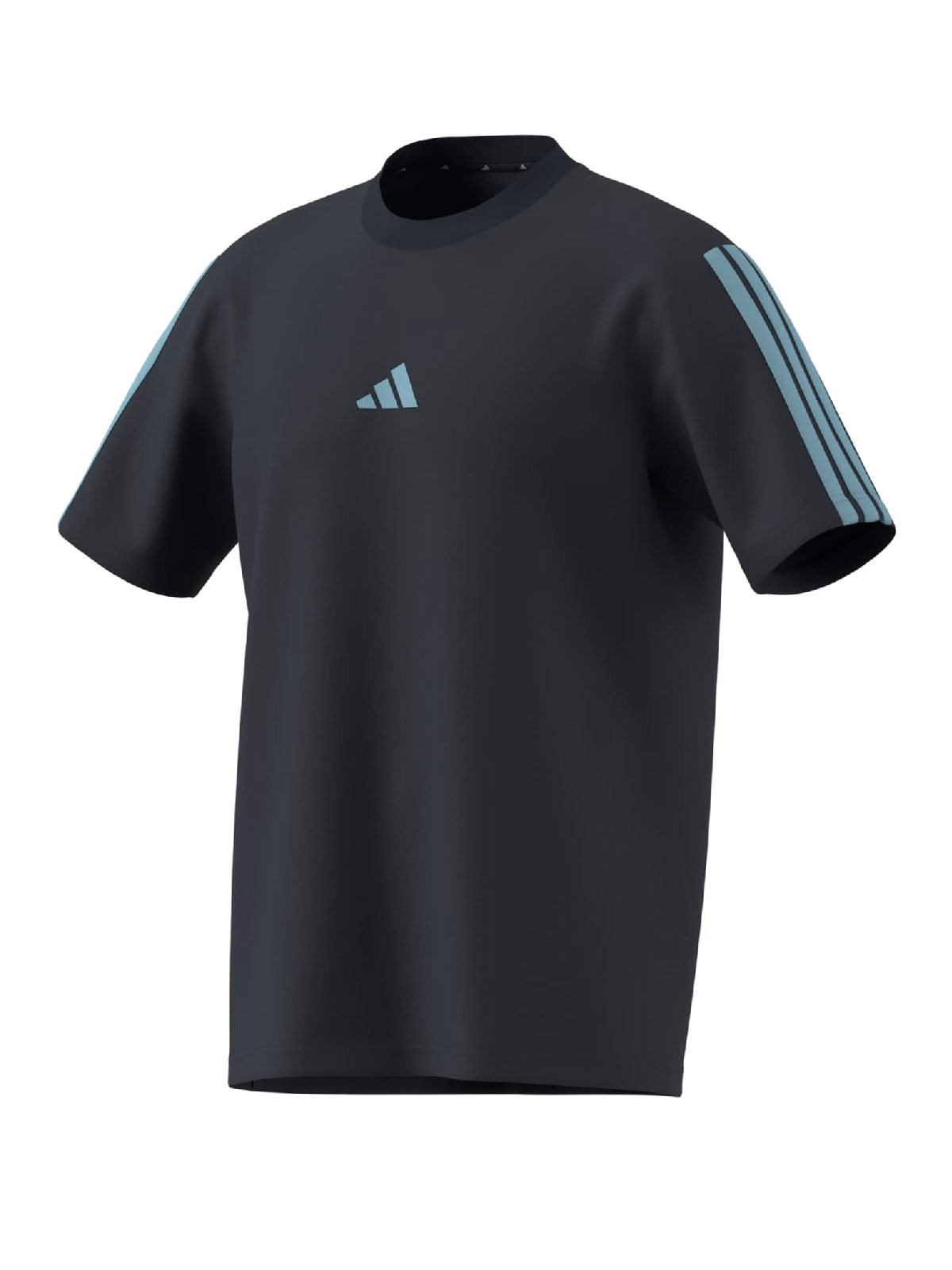 POLO MANGA CORTA HOMBRE ADIDAS AZUL - 1
