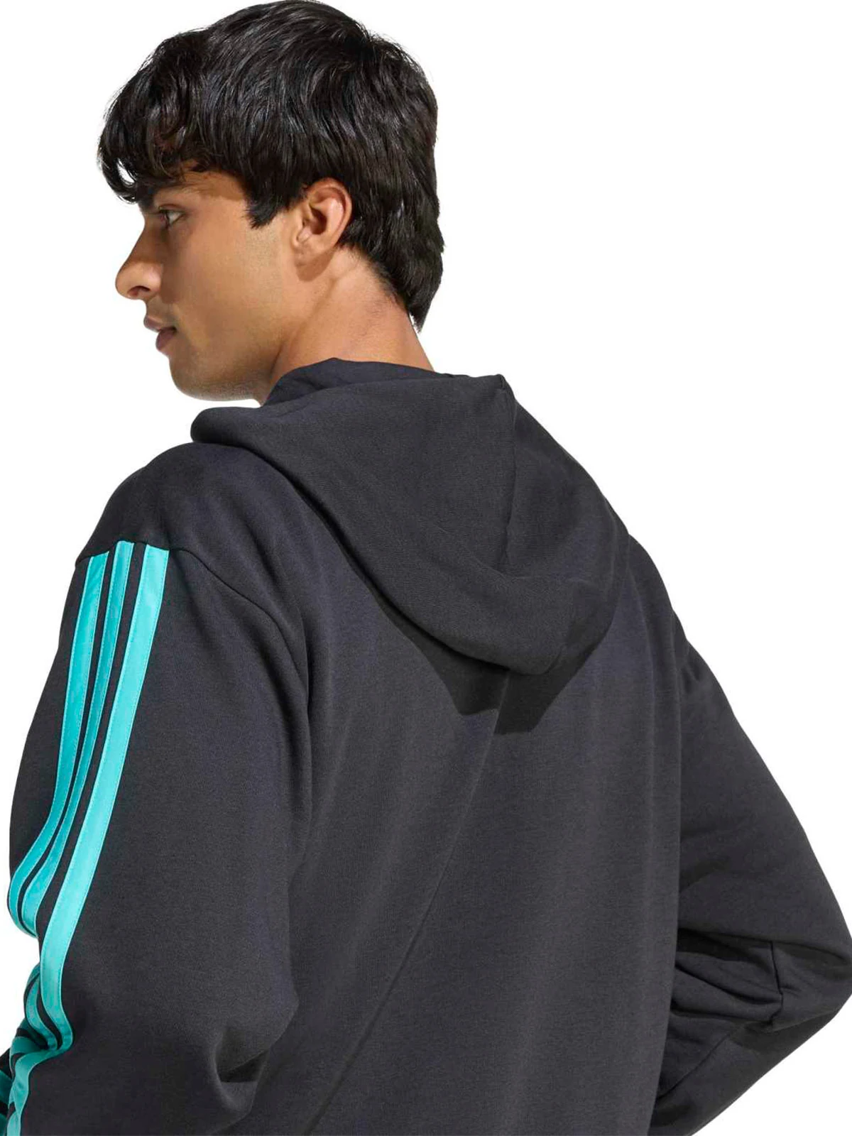 POLERA CON CAPUCHA HOMBRE ADIDAS F1 MERCEDES - 5