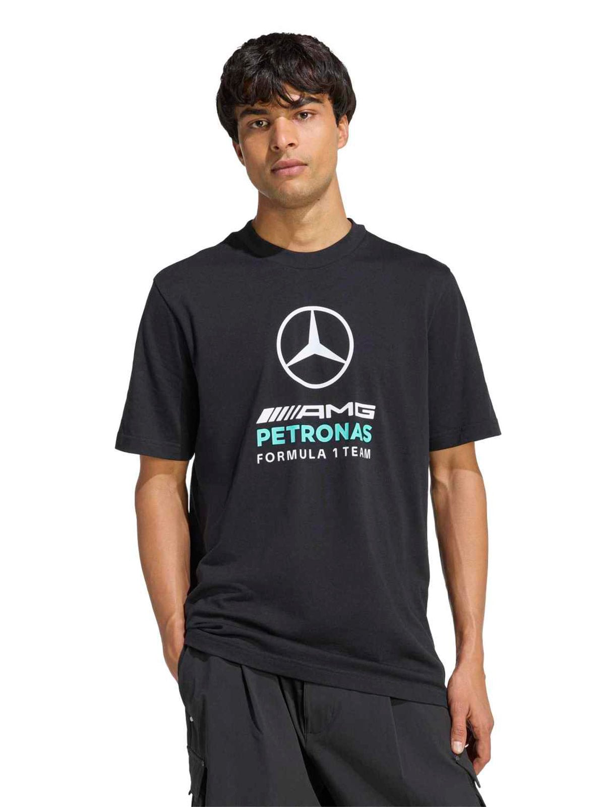POLO MANGA LARGA HOMBRE ADIDAS NEGRO - 2