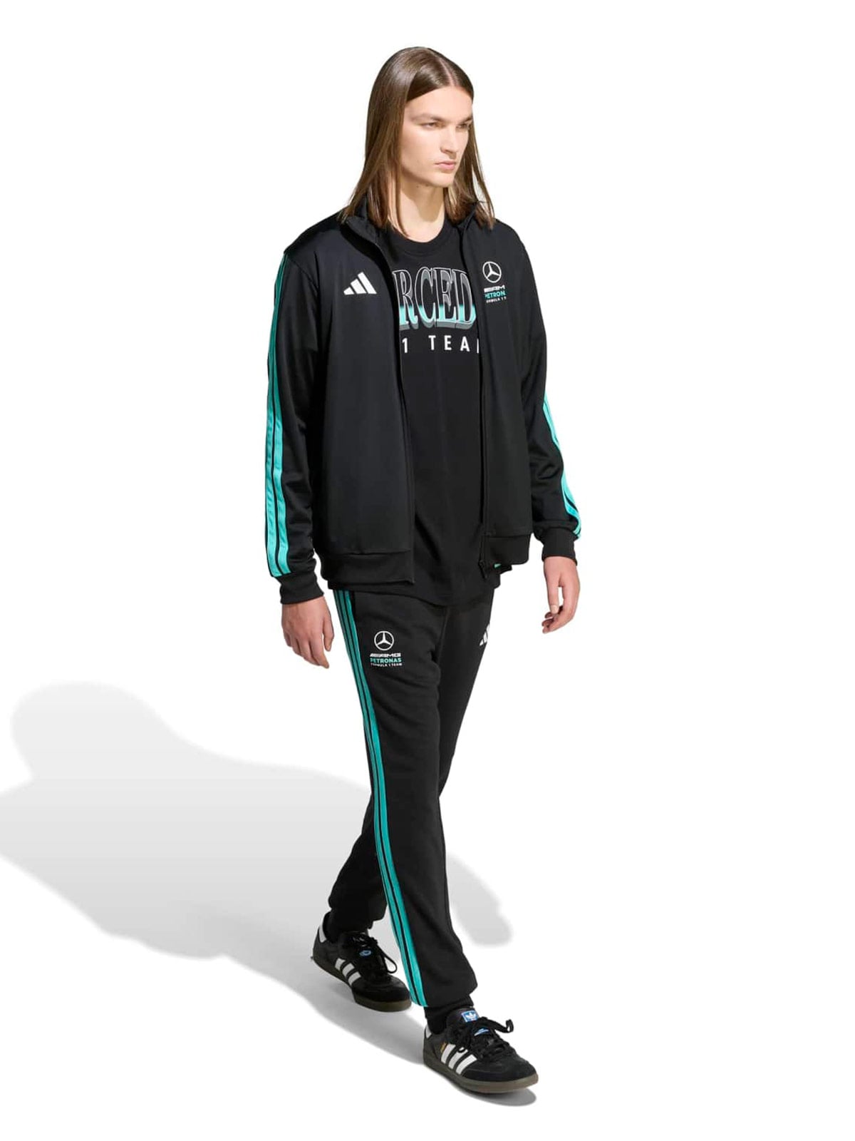 CASACA DEPORTIVA HOMBRE ADIDAS F1 MERCEDES - 3