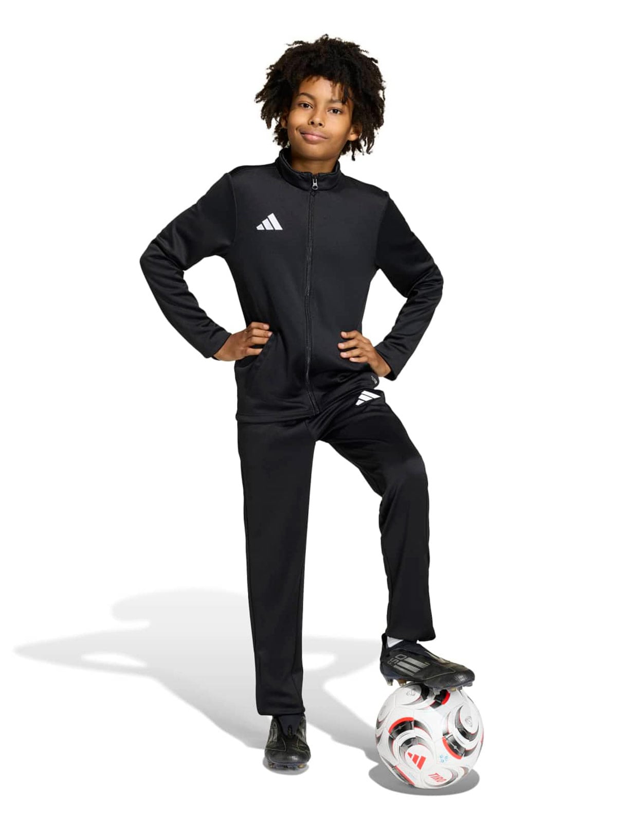 PANTALÓN DE BUZO NIÑO ADIDAS NEGRO - 3