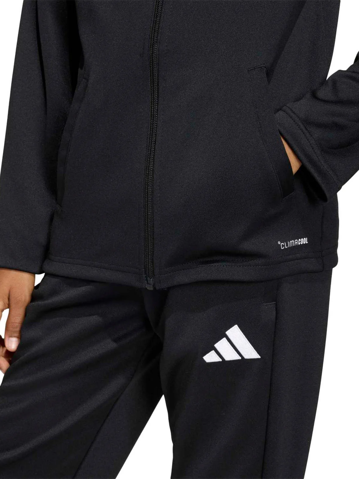 CASACA DEPORTIVA NIÑO ADIDAS NEGRO ENTRADA26 - 7