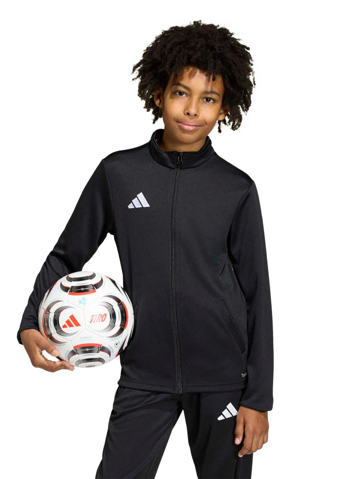 CASACA DEPORTIVA NIÑO ADIDAS NEGRO ENTRADA26 - 1