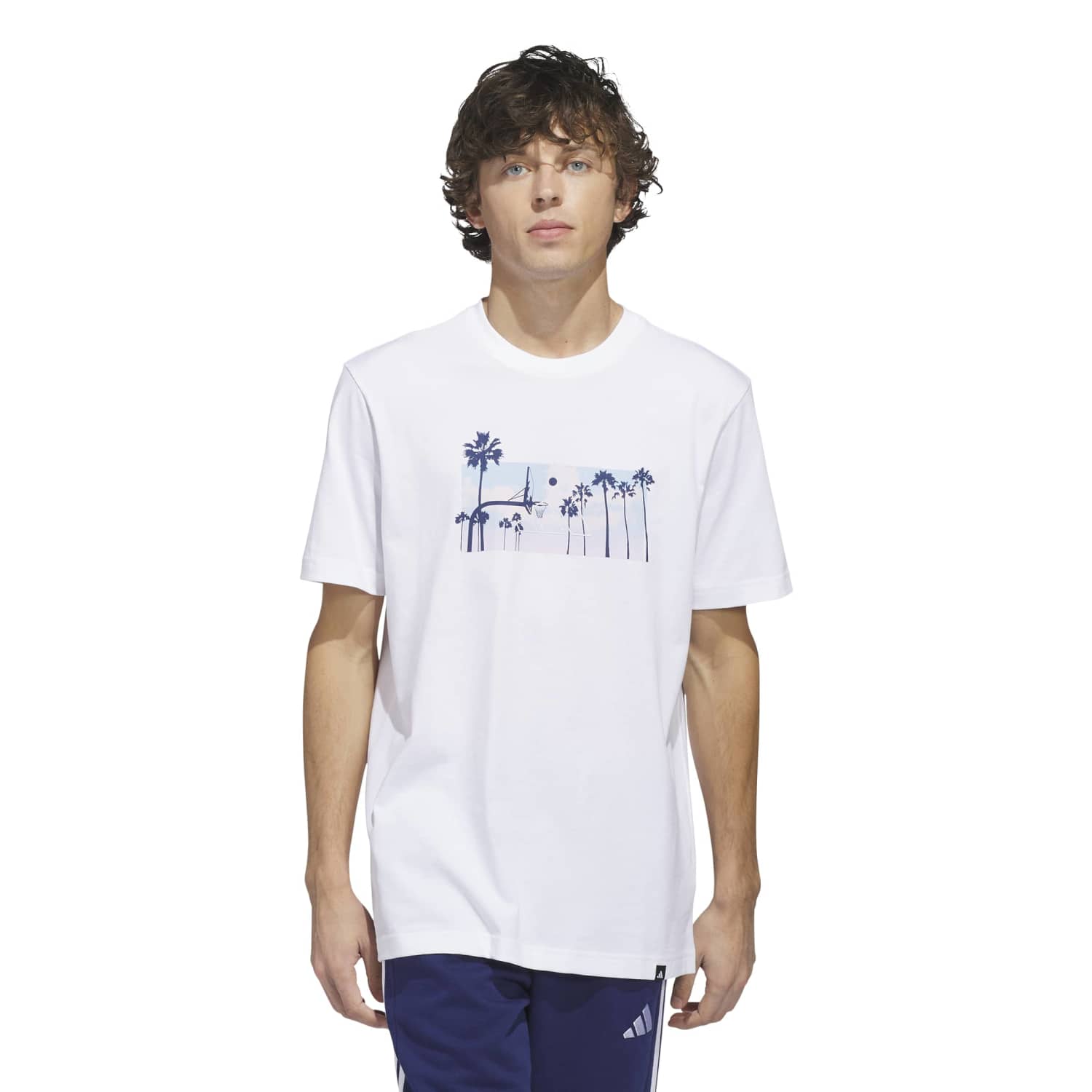 POLO HOMBRE ADIDAS GRAPHIC SUMMER SUNSET - 1