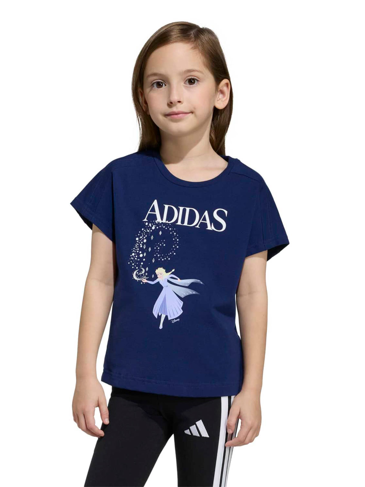 POLO NIÑA ADIDAS AZUL DISNEY FROZEN  - 1