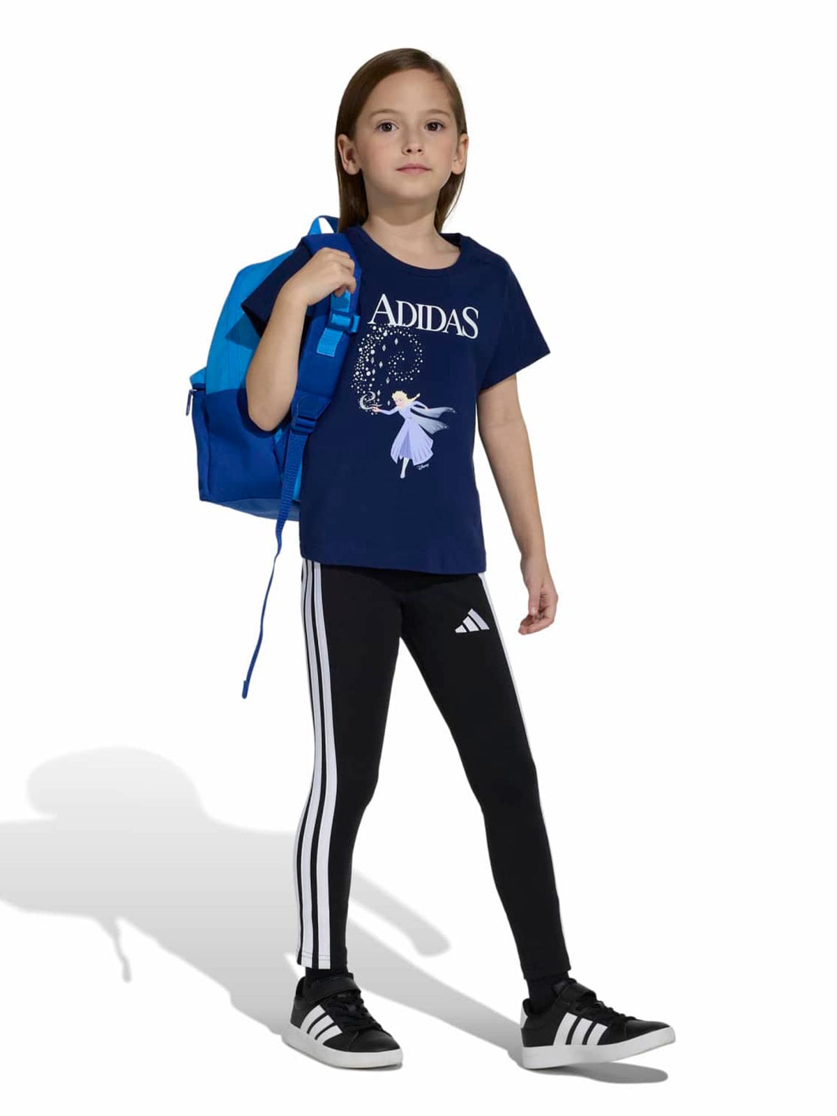 POLO NIÑA ADIDAS AZUL DISNEY FROZEN  - 3