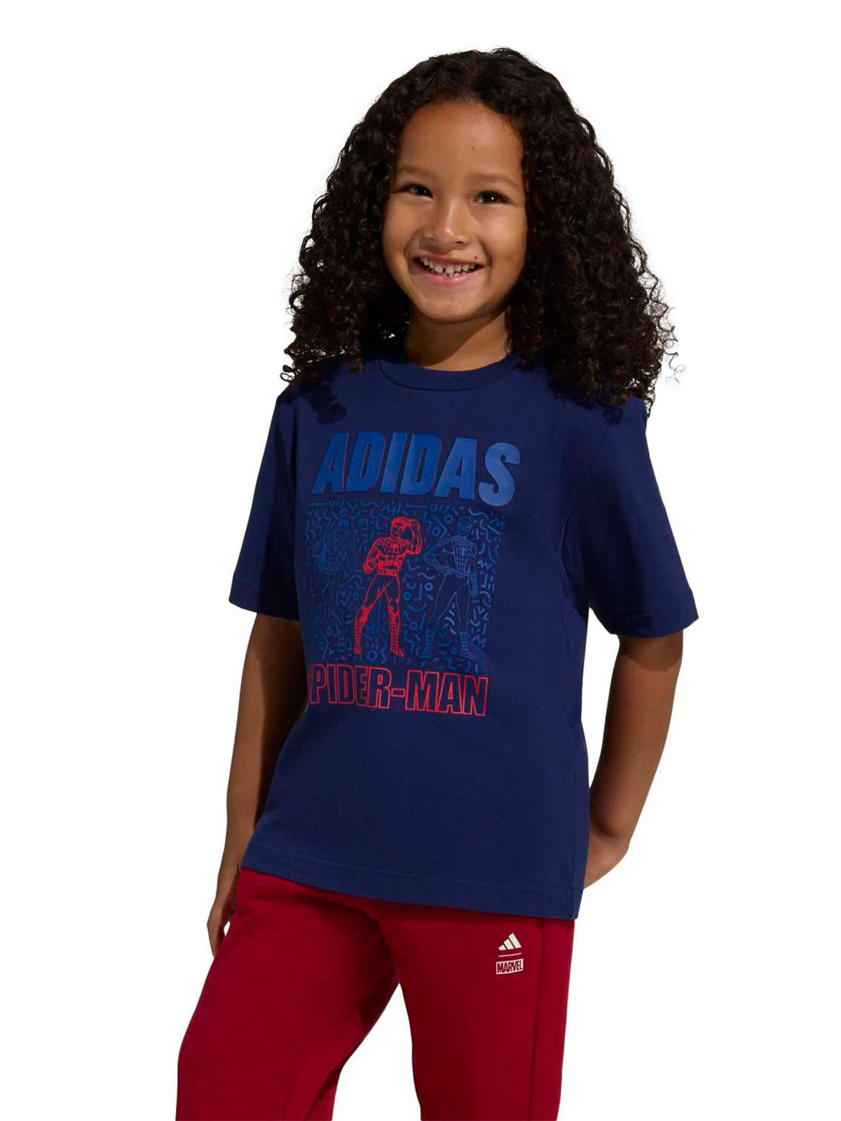 POLO NIÑO ADIDAS AZUL MARVEL SPIDER-MAN - 1