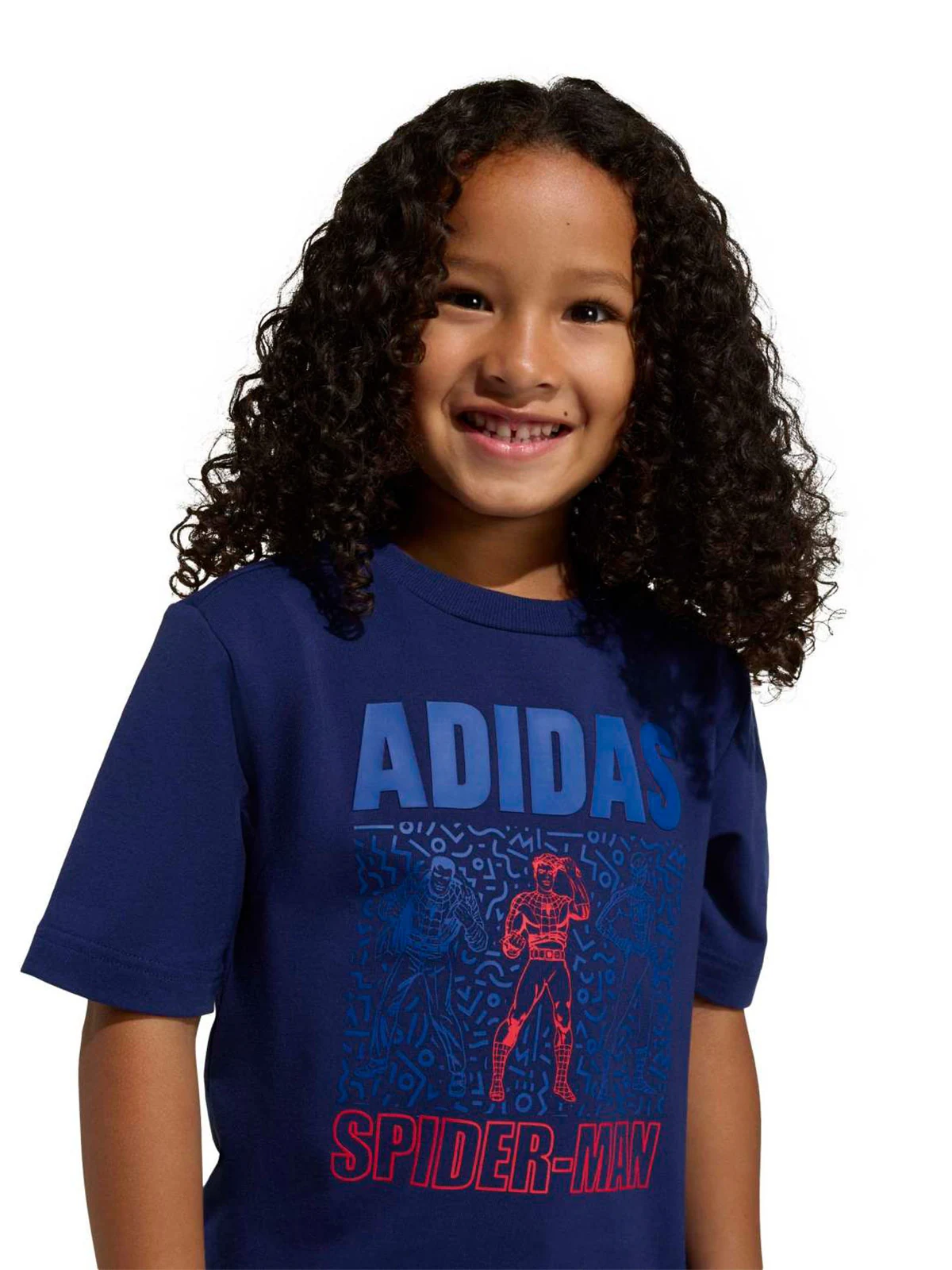 POLO NIÑO ADIDAS AZUL MARVEL SPIDER-MAN - 3