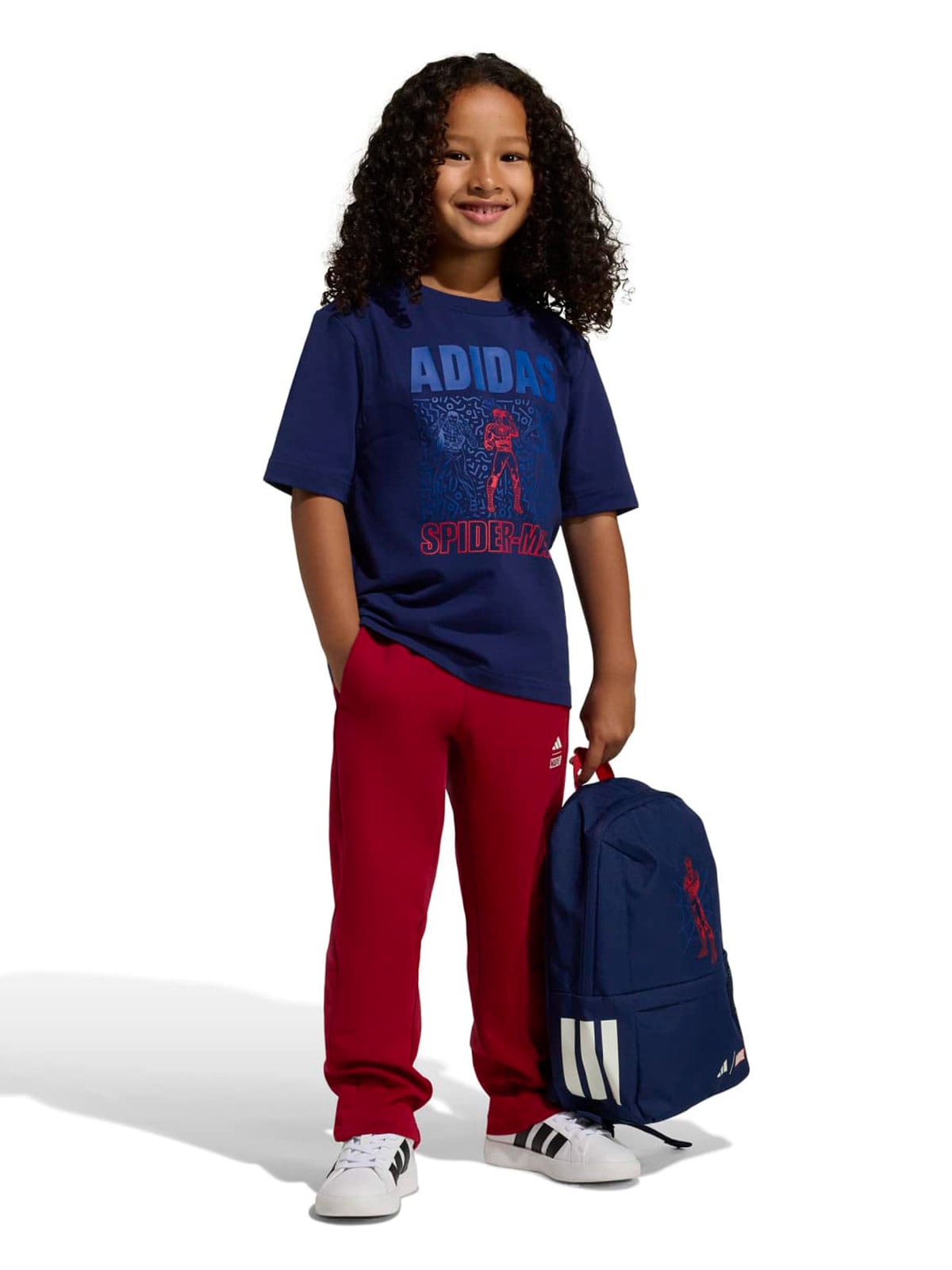 POLO NIÑO ADIDAS AZUL MARVEL SPIDER-MAN - 4