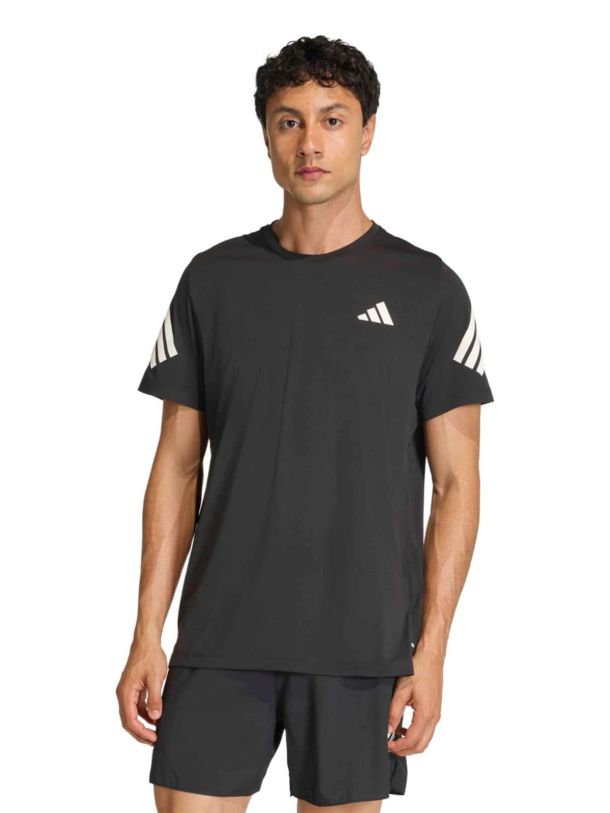 POLO RUNNING HOMBRE ADIDAS NEGRO ADI365 - 1