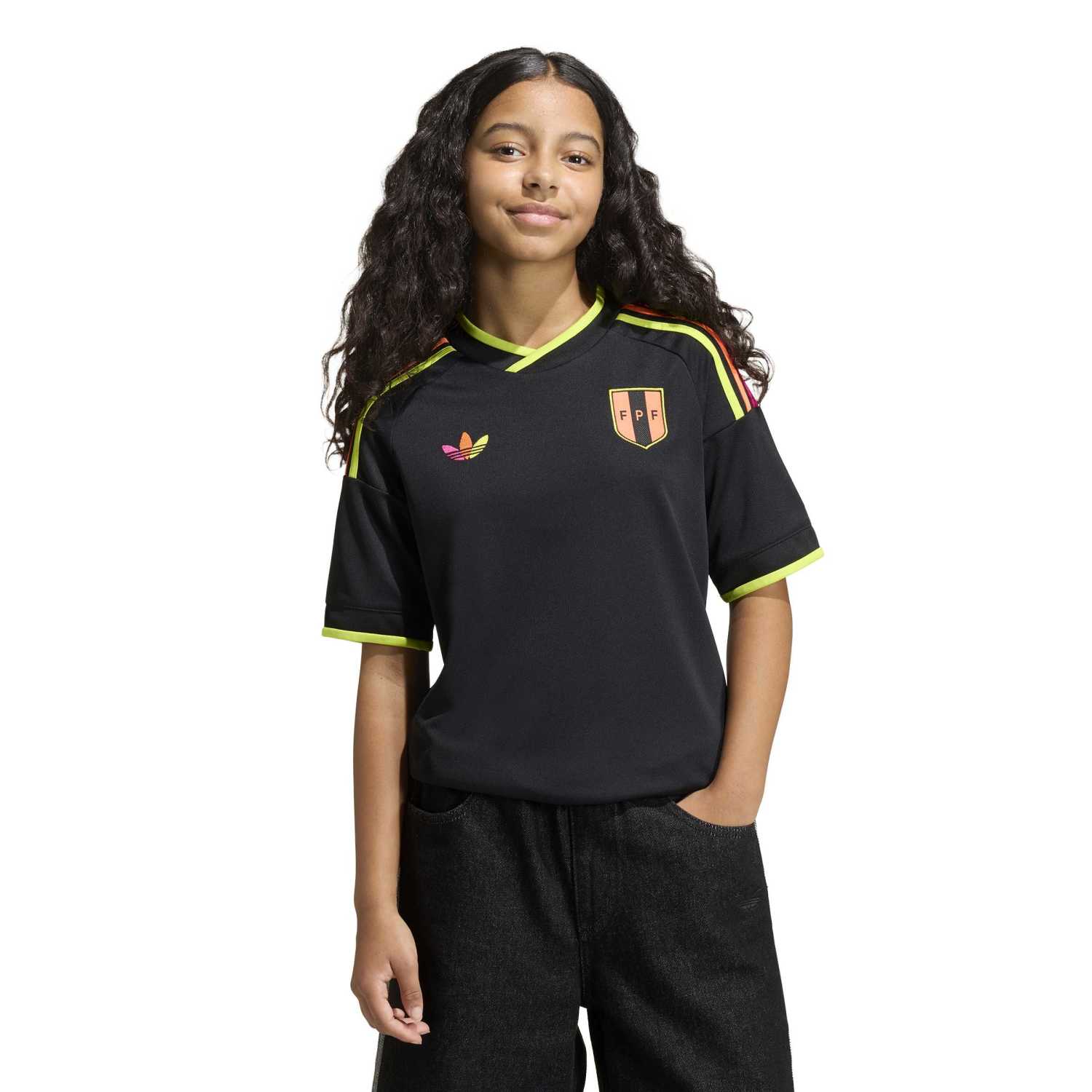 CAMISETA DEPORTIVA NIÑO ADIDAS VISITANTE SELECCIÓN PERUANA 26 - 1