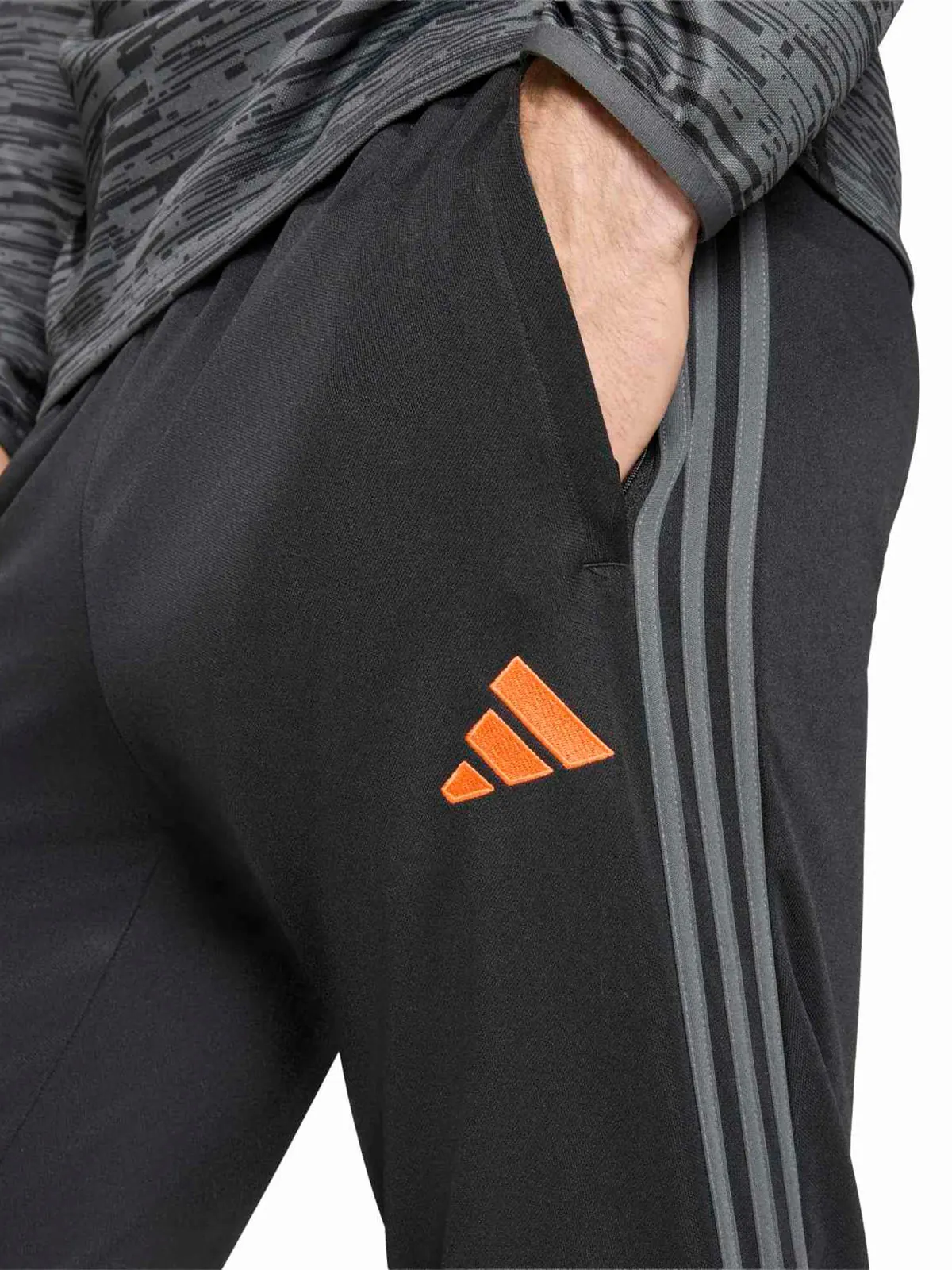 PANTALONES BUZO HOMBRE ADIDAS NEGRO - 3