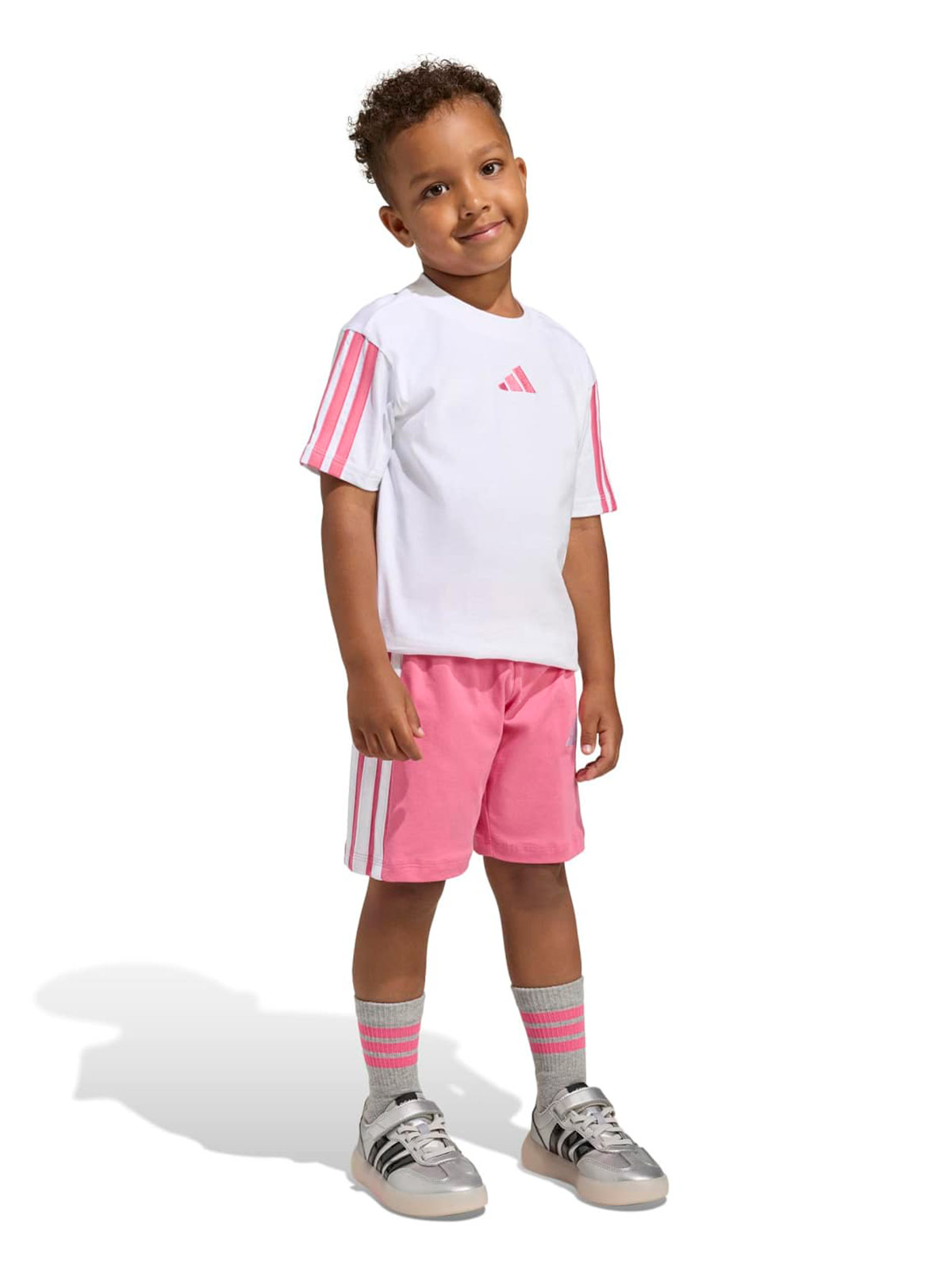 CONJUNTO POLO INFANTIL UNISEX ADIDAS ESSENTIALS - 1