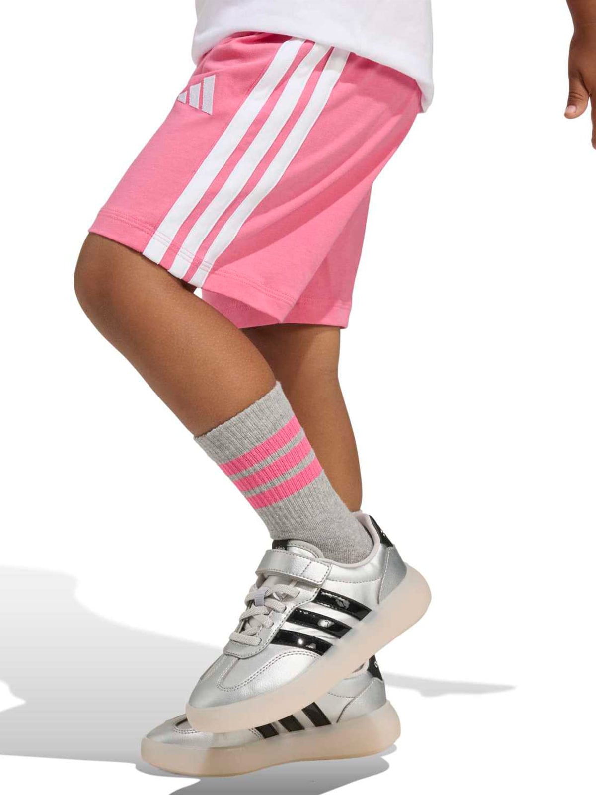 CONJUNTO POLO INFANTIL UNISEX ADIDAS ESSENTIALS - 5