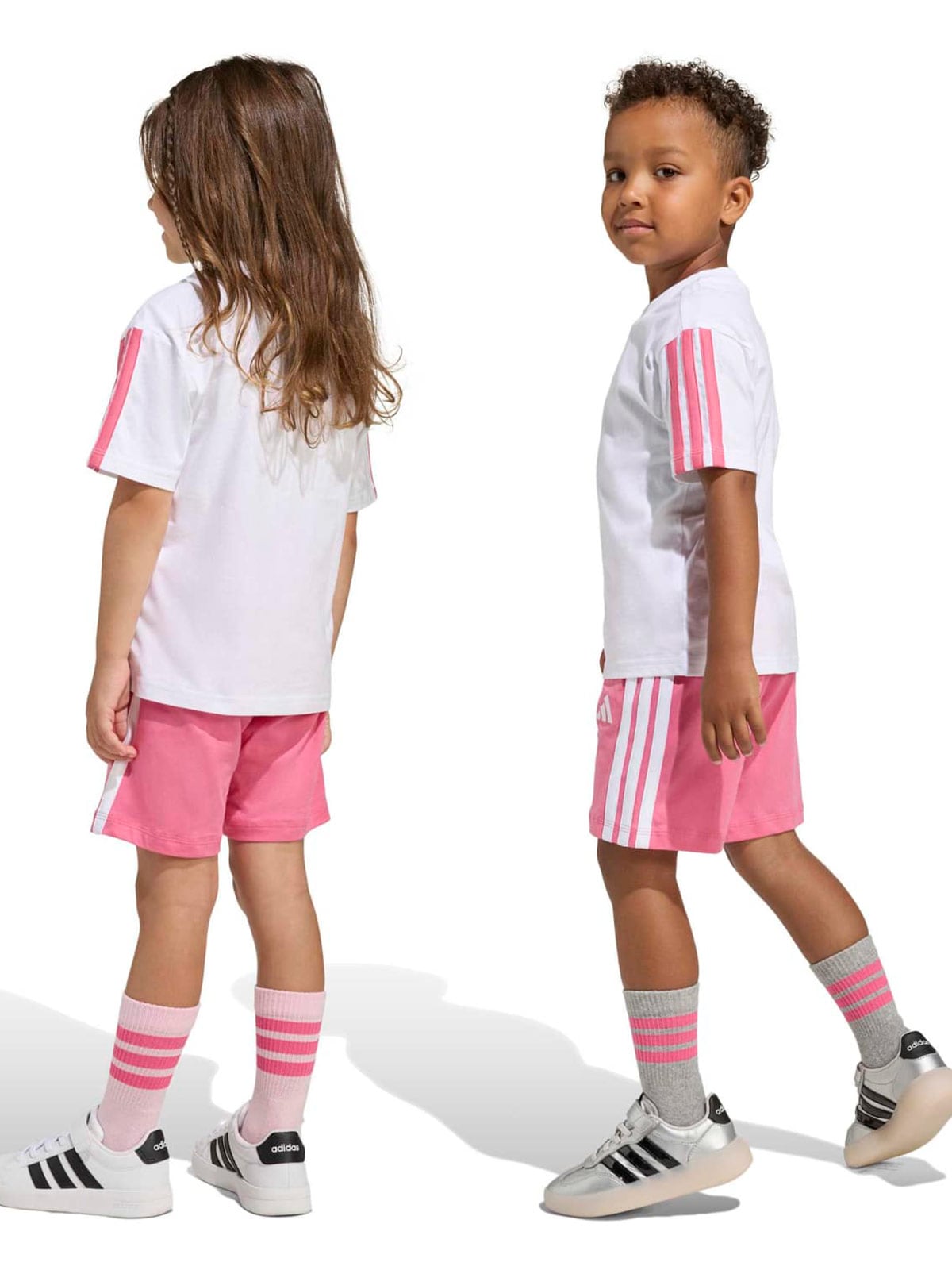 CONJUNTO POLO INFANTIL UNISEX ADIDAS ESSENTIALS - 6