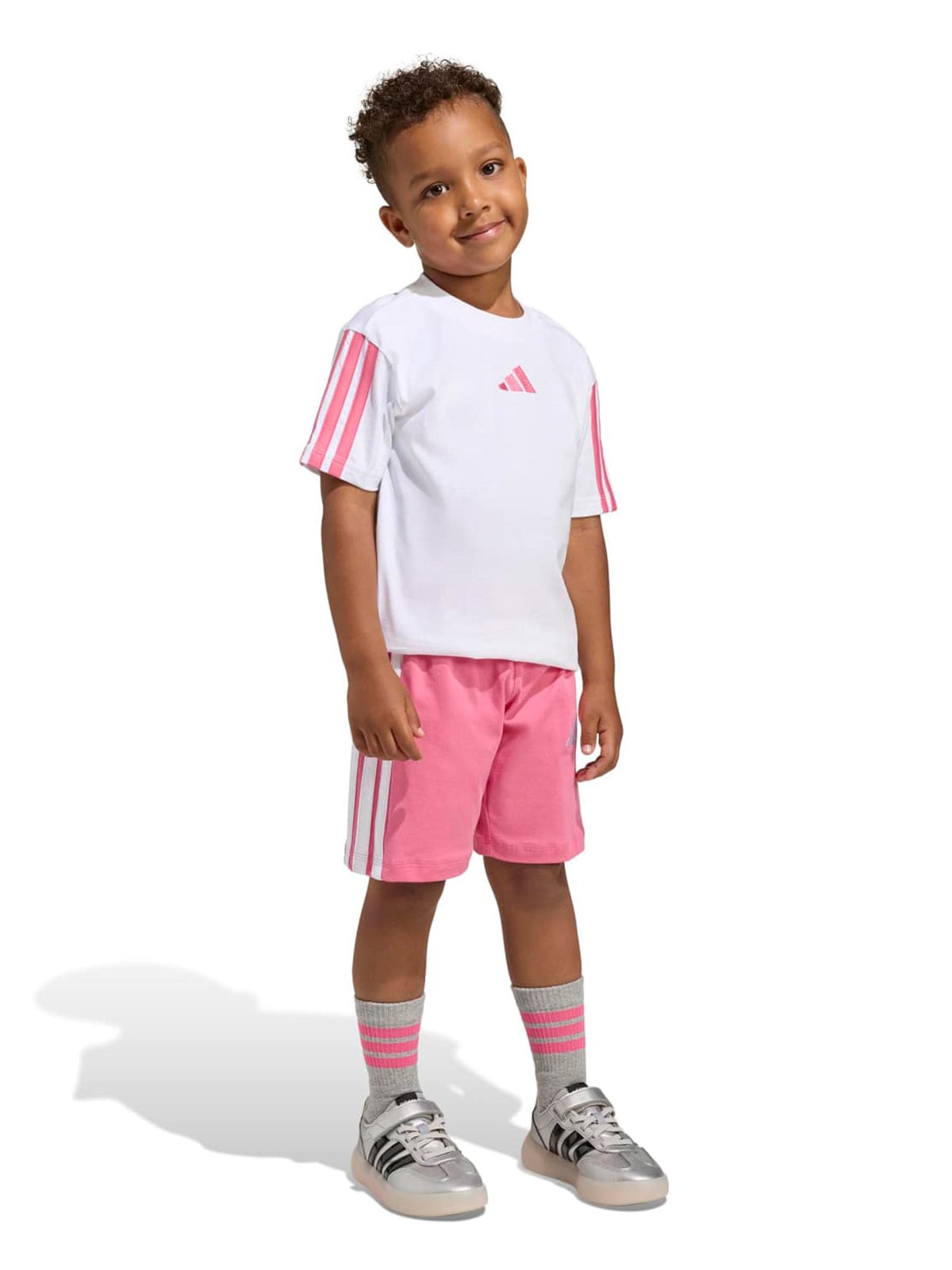 CONJUNTO POLO INFANTIL UNISEX ADIDAS ESSENTIALS - 1