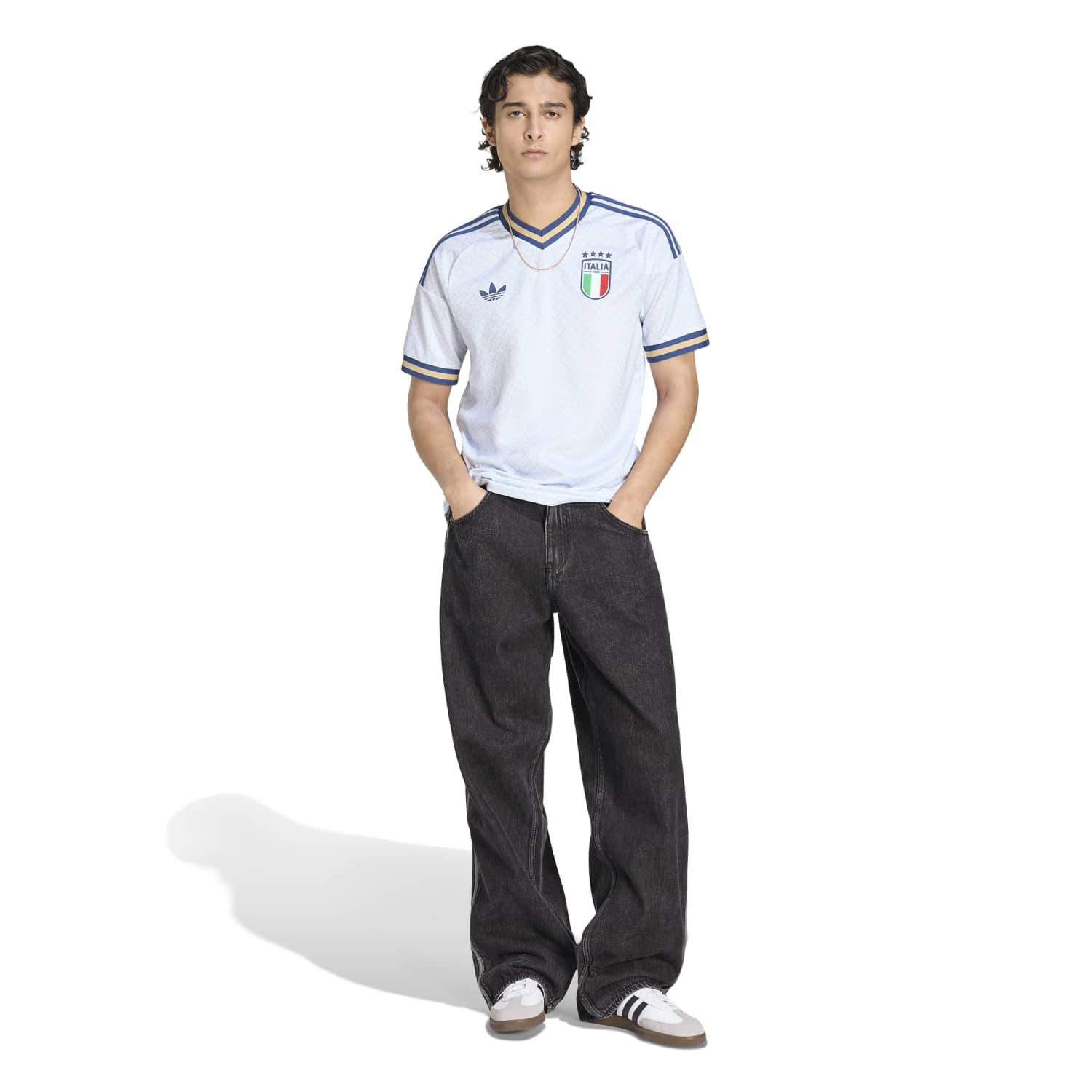CAMISETA DEPORTIVA VISITANTE ITALIA 26 HOMBRE ADIDAS - 3