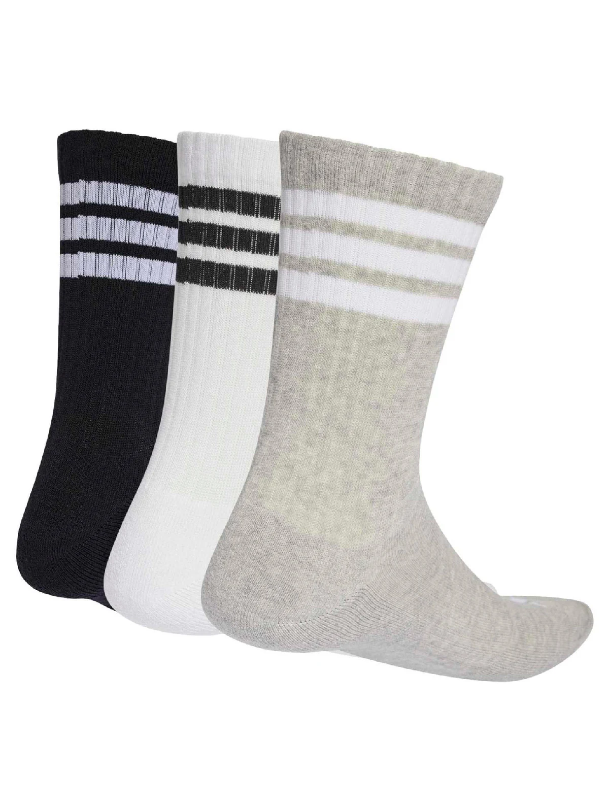 PACK X3 CALCETINES UNISEX ADIDAS GRIS - 2