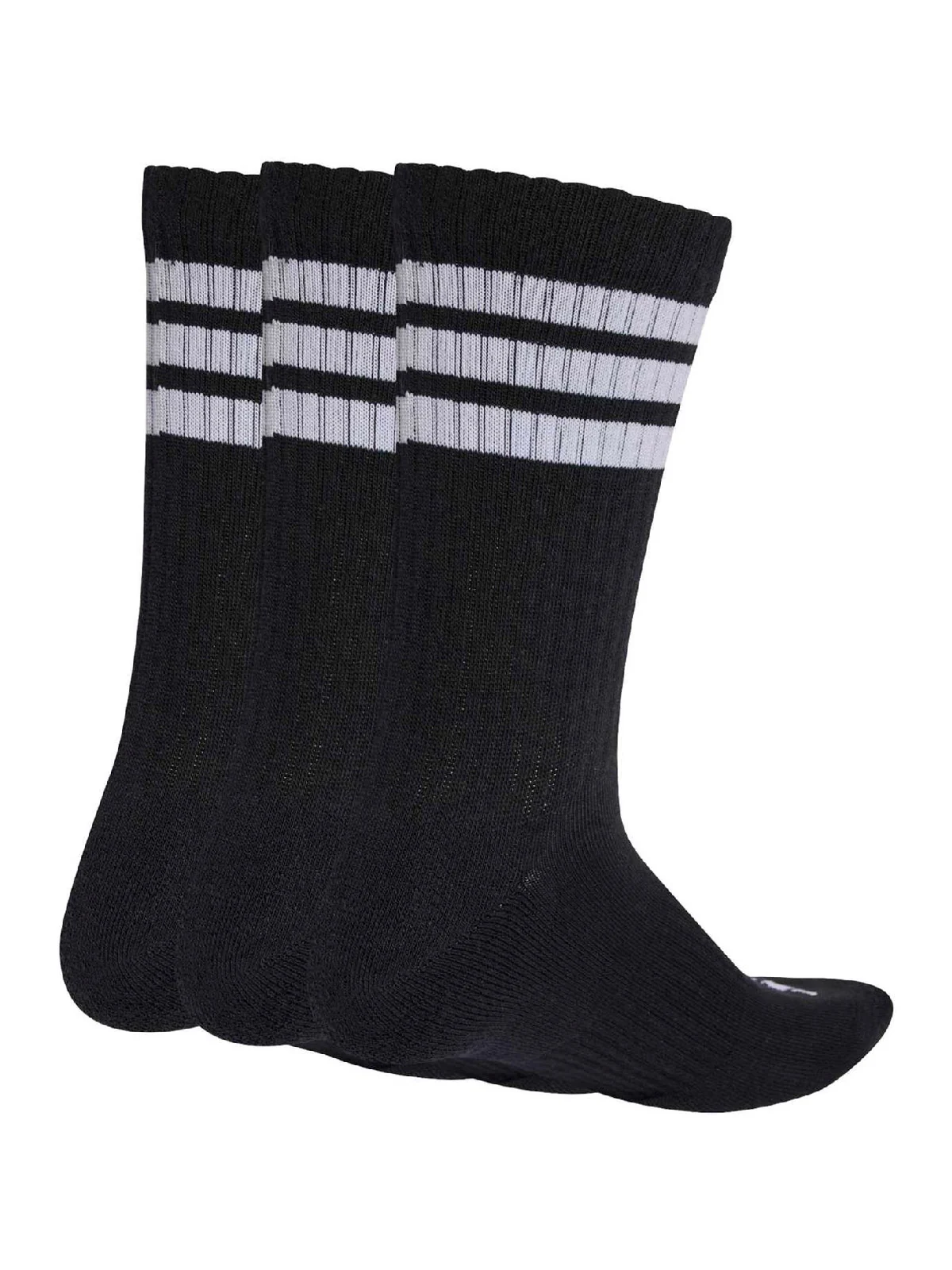 PACK X3 CALCETINES UNISEX ADIDAS NEGRO - 2