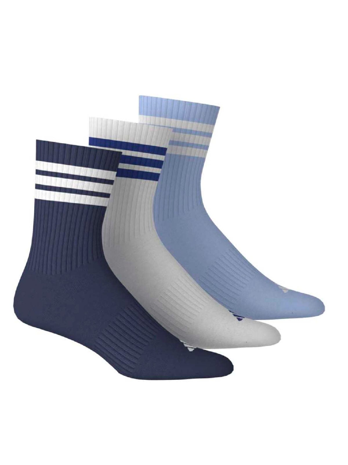 PACK X3 CALCETINES UNISEX ADIDAS BLANCO - 6