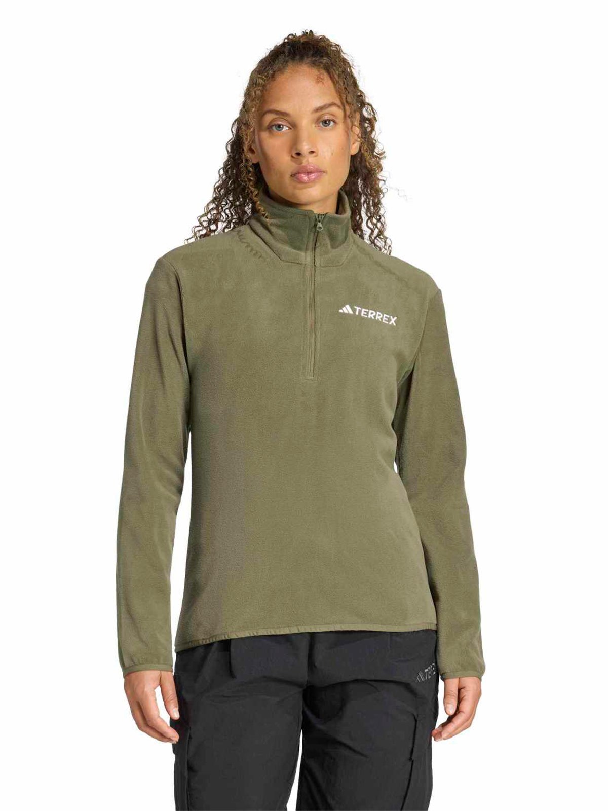 CASACA HOMBRE ADIDAS MULTI ESSENTIALS 1/2 ZIP FELPA - 1
