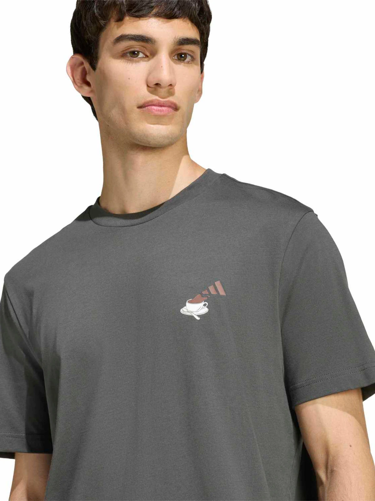 POLO ALGODÓN MANGA CORTA HOMBRE ADIDAS GRAPHIC CASUAL - 3