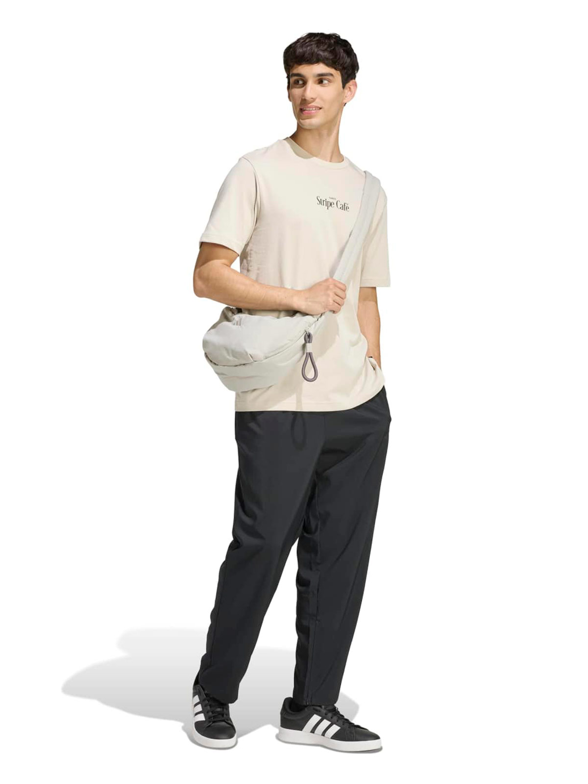 POLO MANGA CORTA ALGODÓN HOMBRE ADIDAS GRAPHIC COFFEE CAFE DONUT BOX - 3