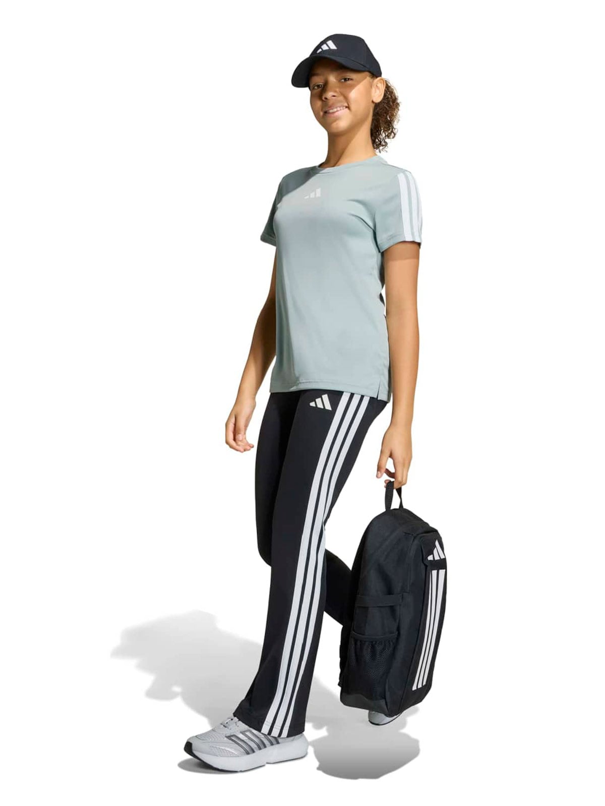 POLO INFANTIL NIÑA ADIDAS VERDE TRAIN ESSENTIALS - 4