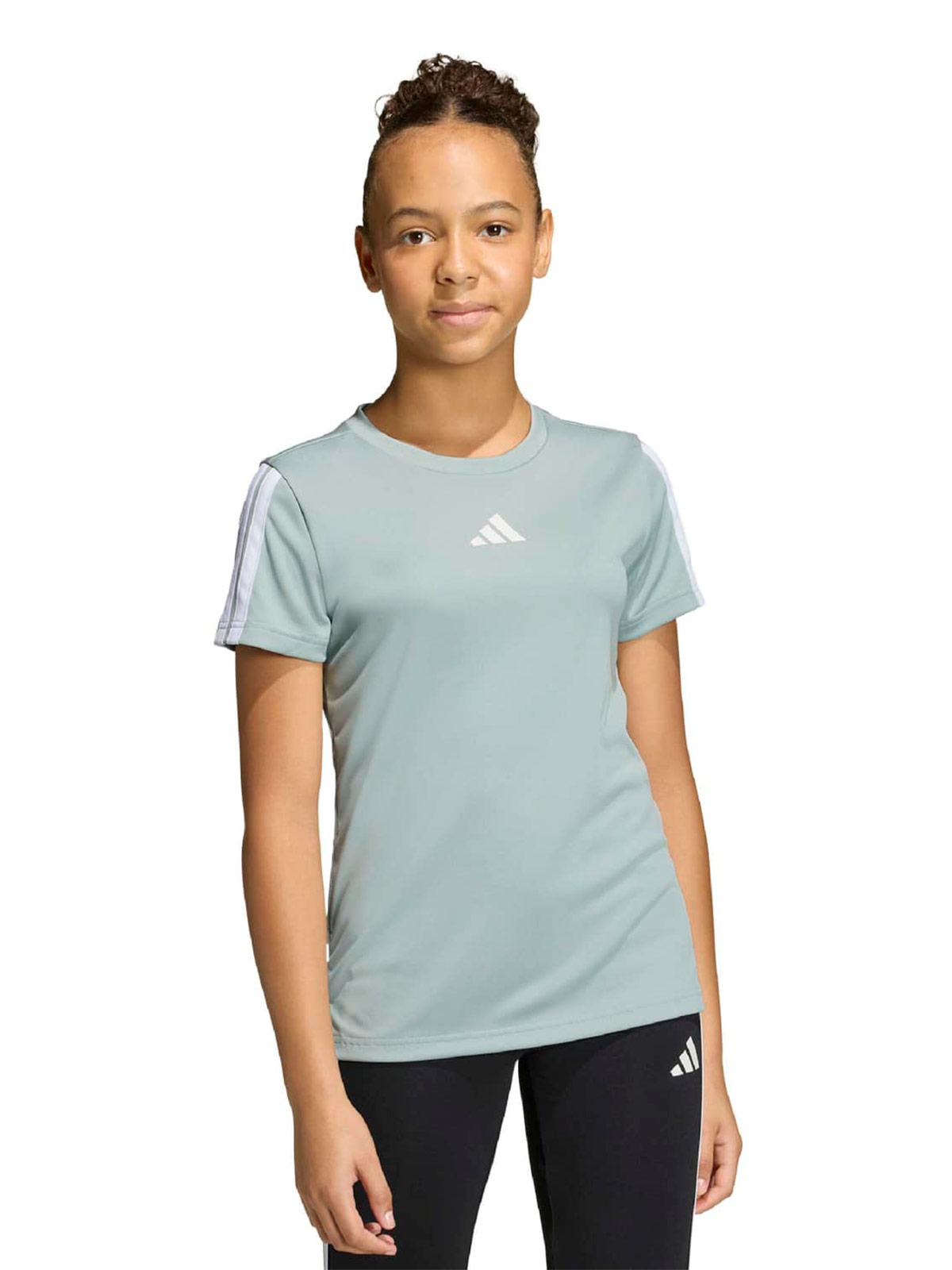 POLO INFANTIL NIÑA ADIDAS VERDE TRAIN ESSENTIALS - 1