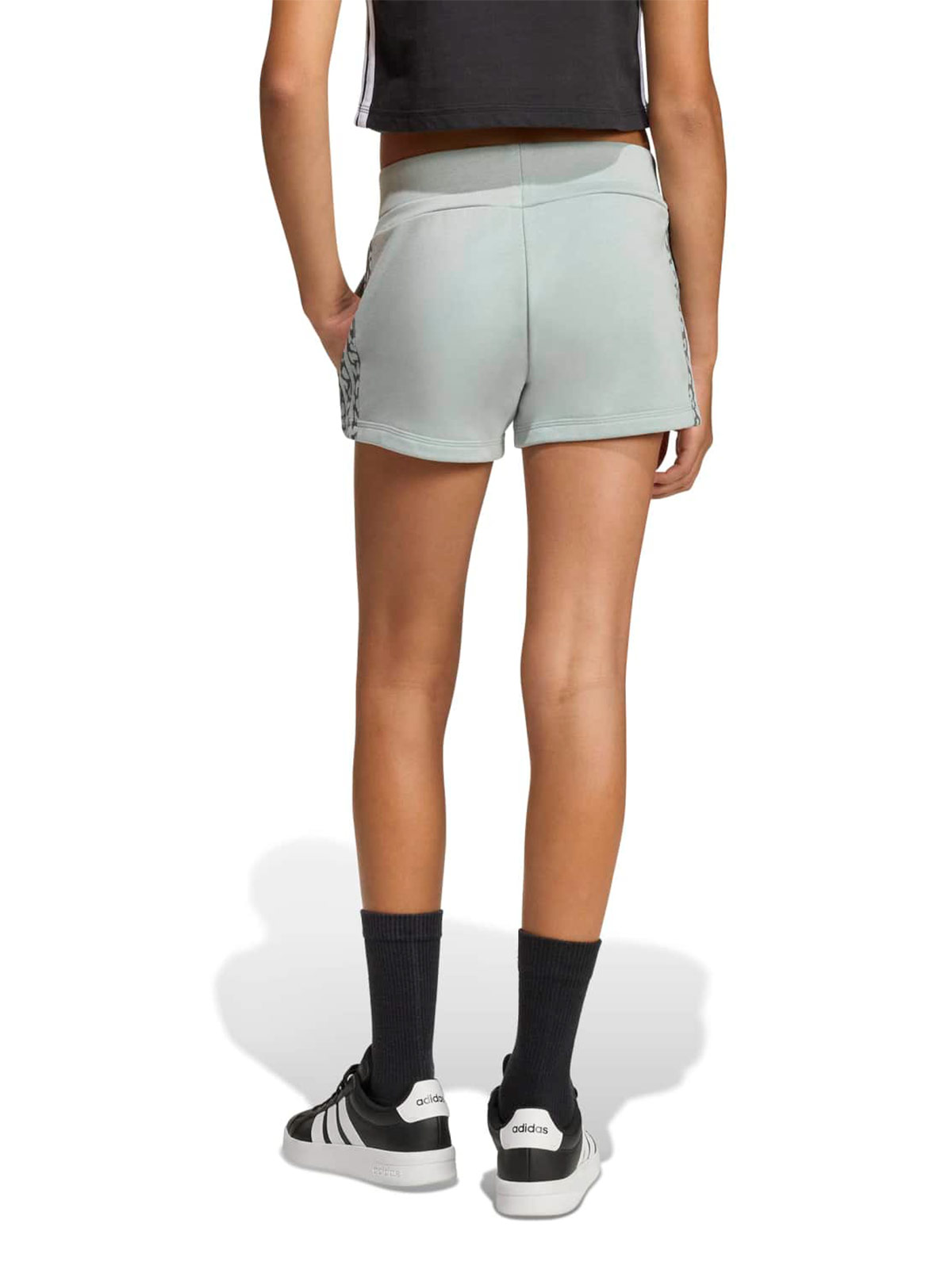 SHORT NIÑA ADIDAS VERDE SEASONALS ANIMAL - 5