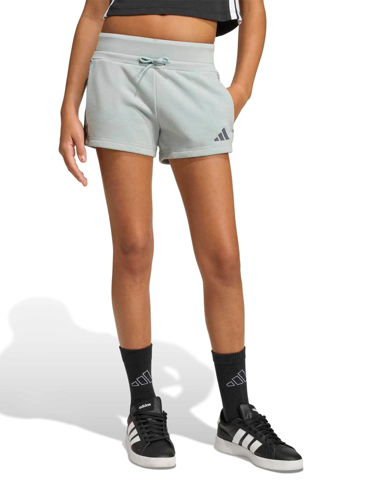 SHORT NIÑA ADIDAS VERDE SEASONALS ANIMAL - 3