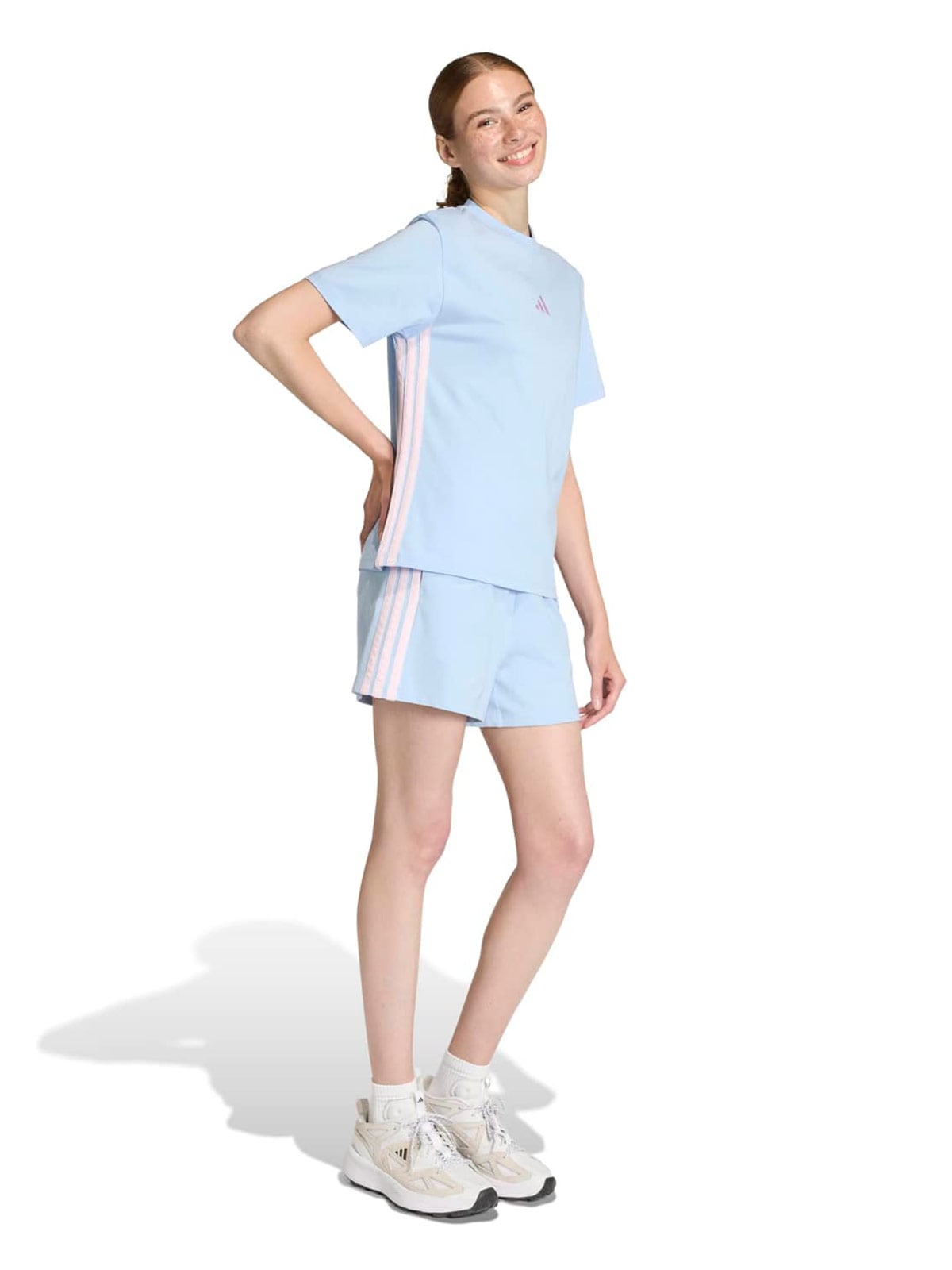 POLO MUJER ADIDAS AZUL ESSENTIALS - 2