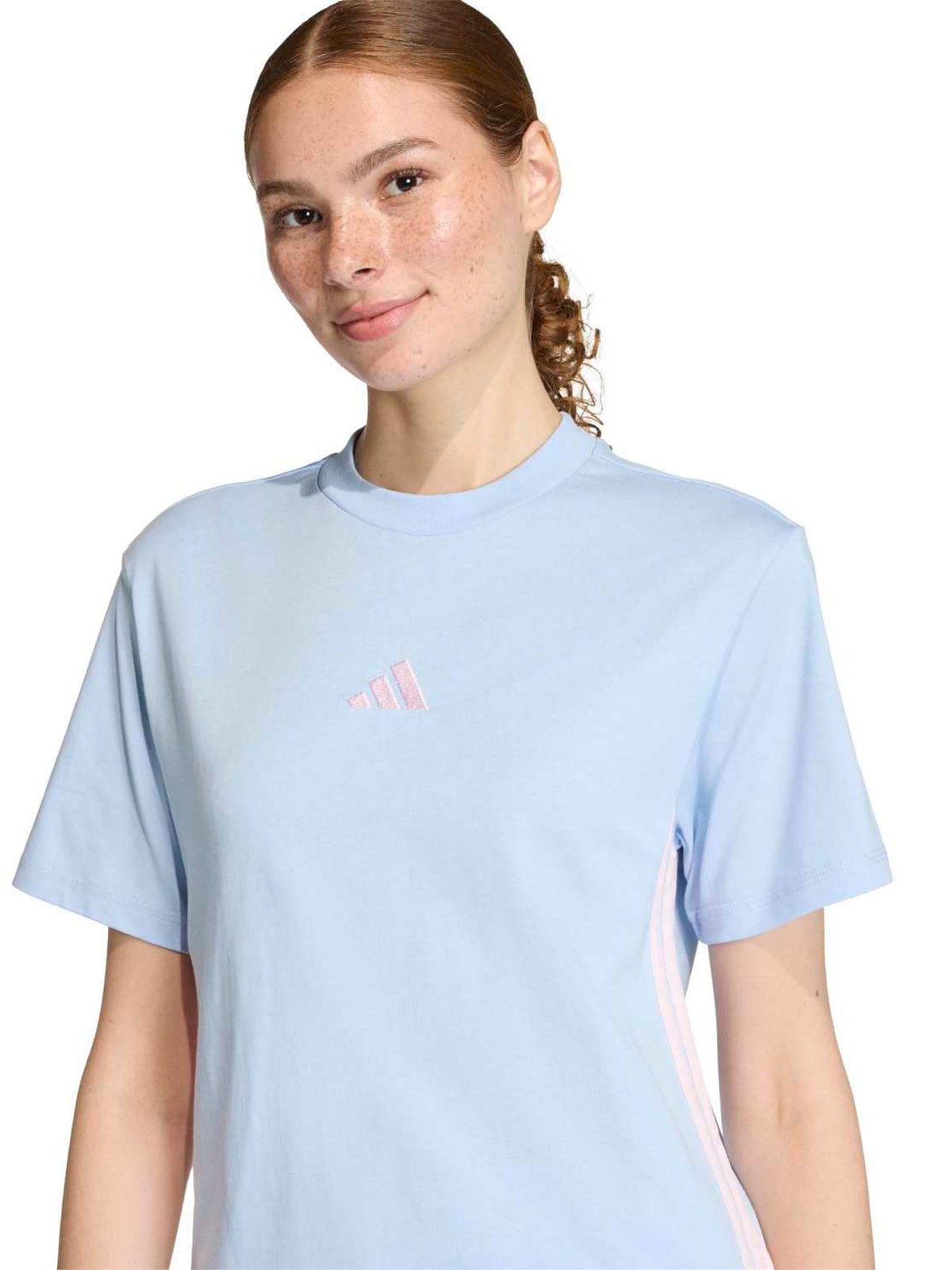 POLO MUJER ADIDAS AZUL ESSENTIALS - 3